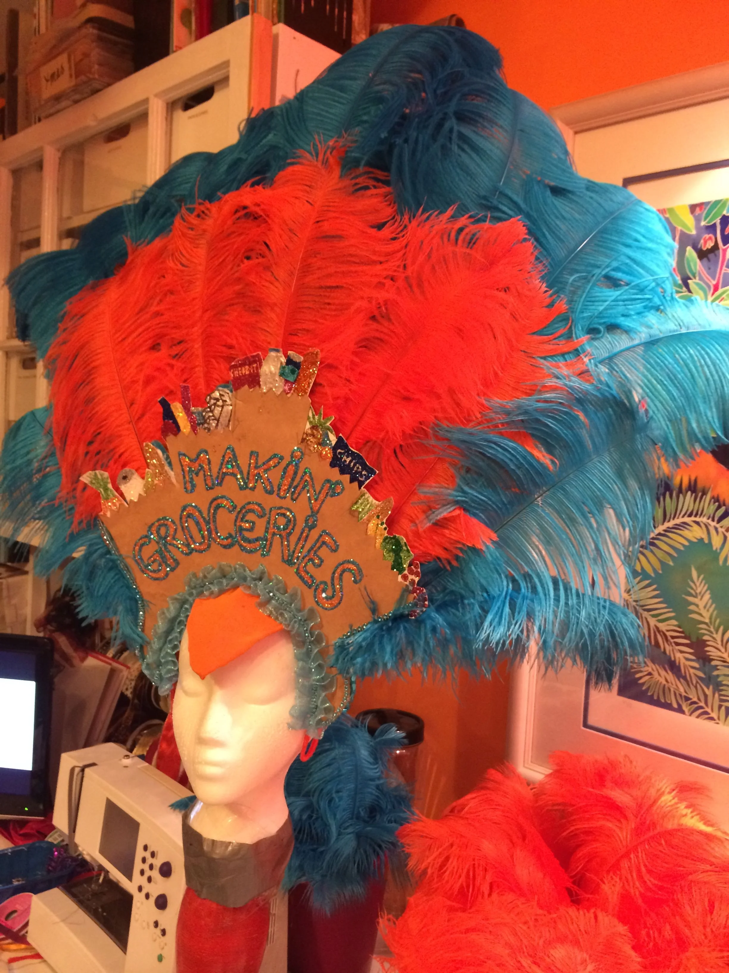 Ain't there no more - Schwegmann's headpiece