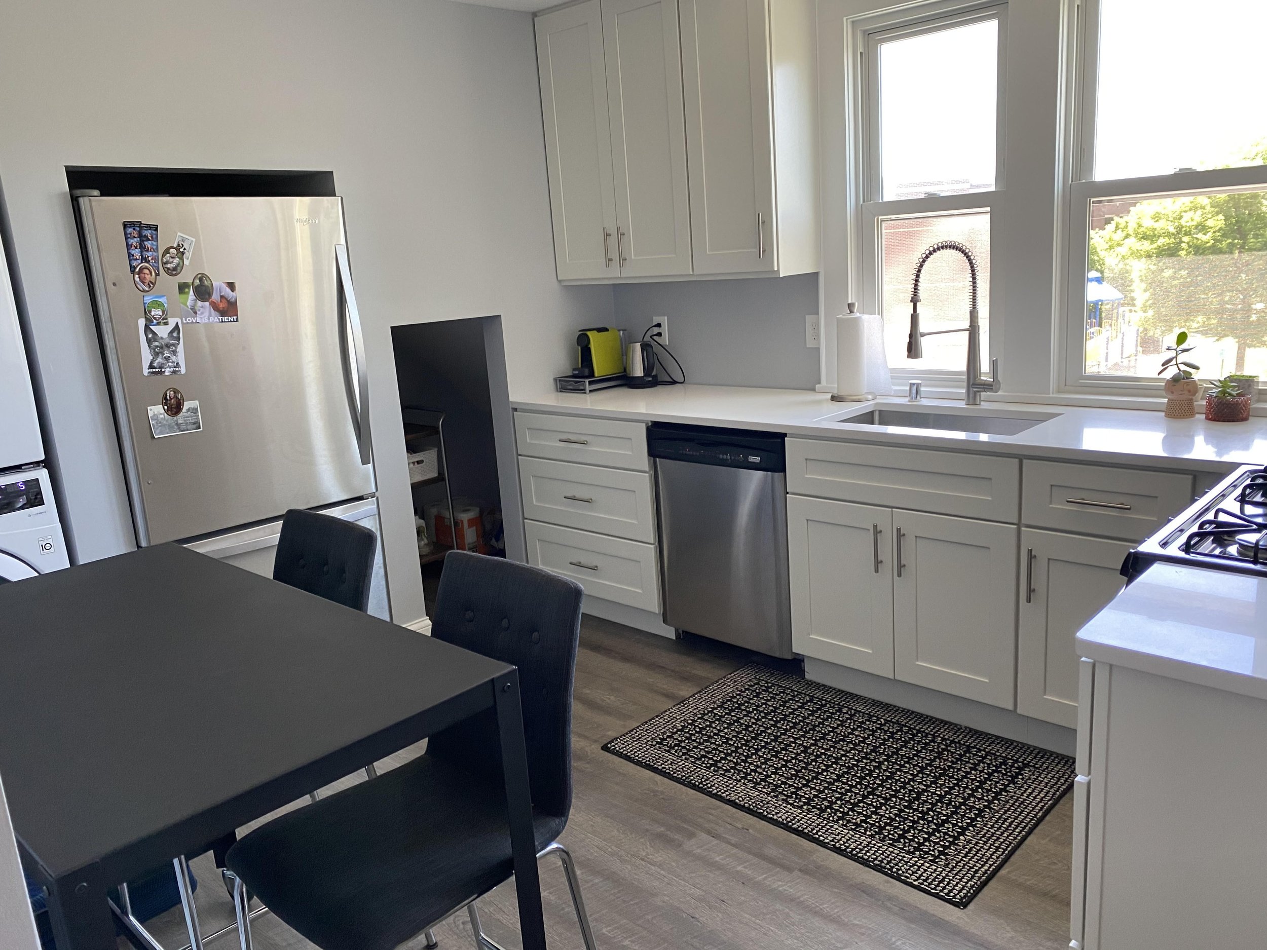 Rental apartment kitchen