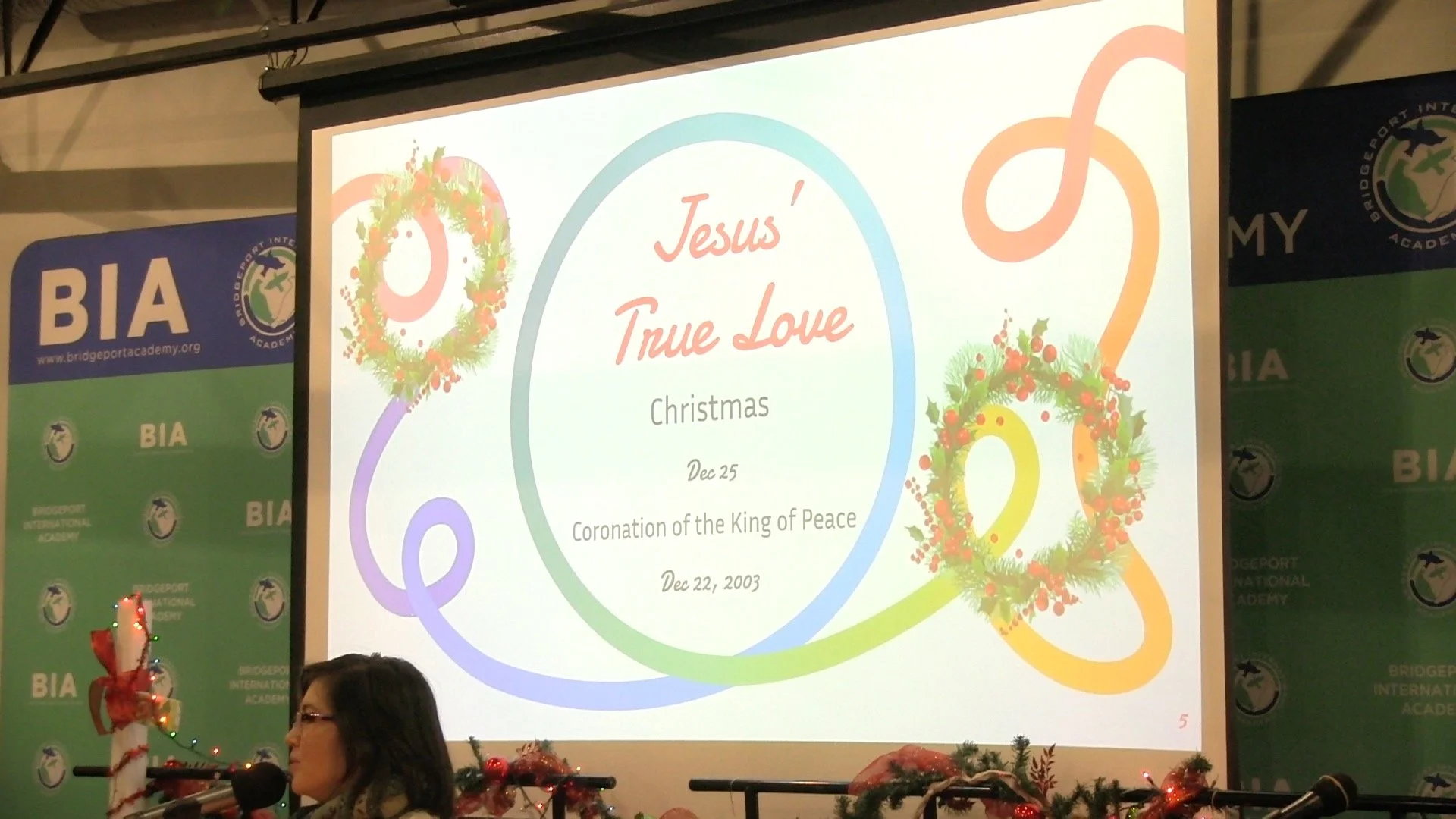 Intergenerational Service Dec 14, Jesus True Love