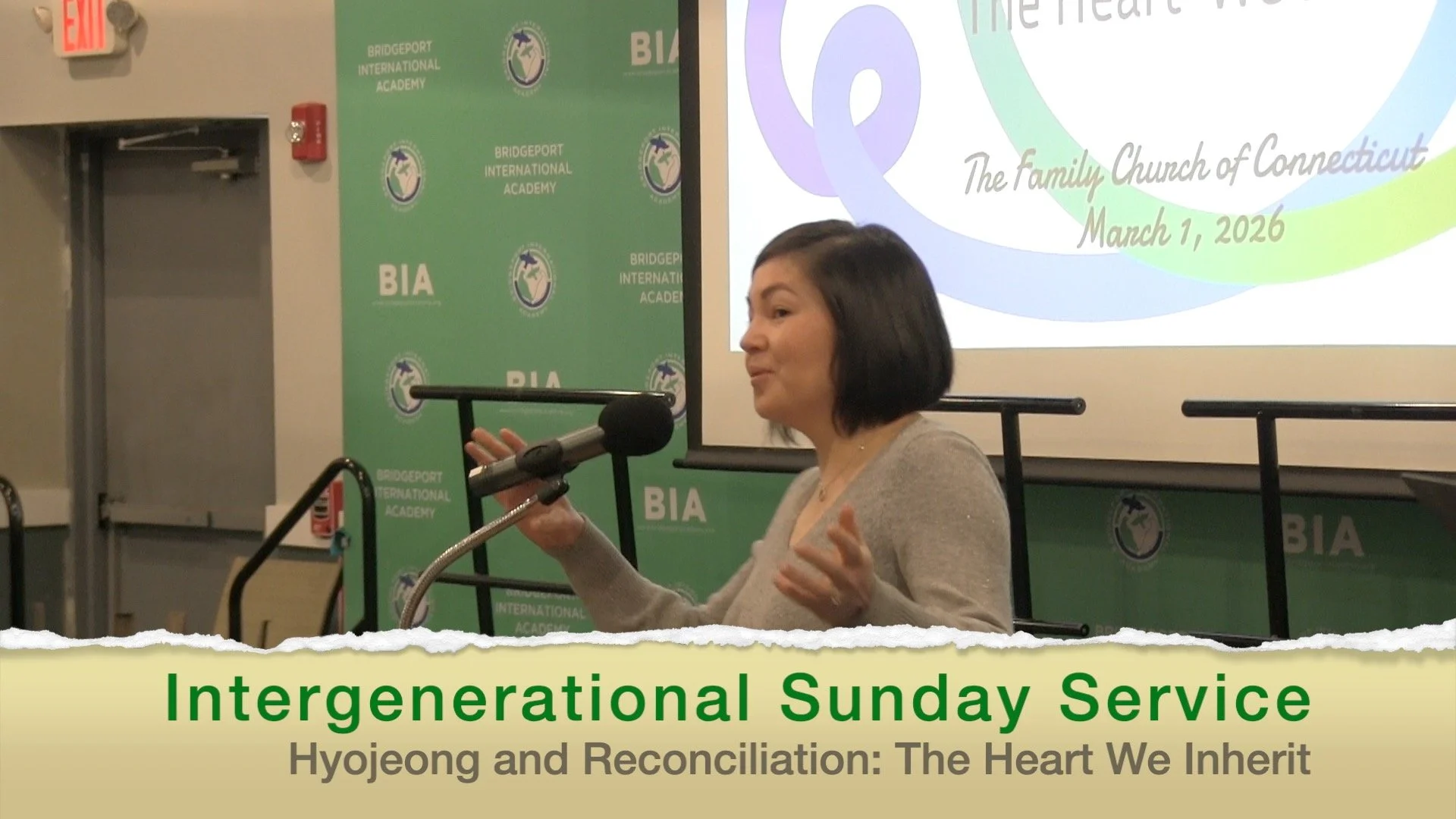 Hyojeong and Reconciliation:  The Heart We Inherit
