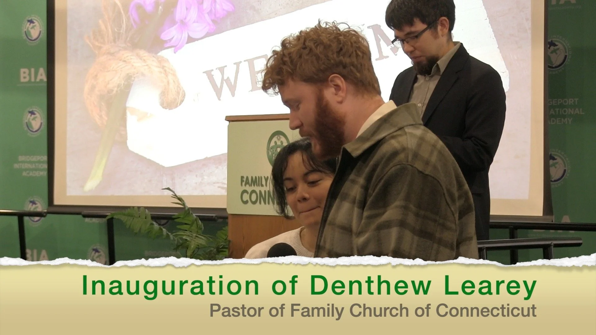 Pastoral Inauguration of Denthew Learey