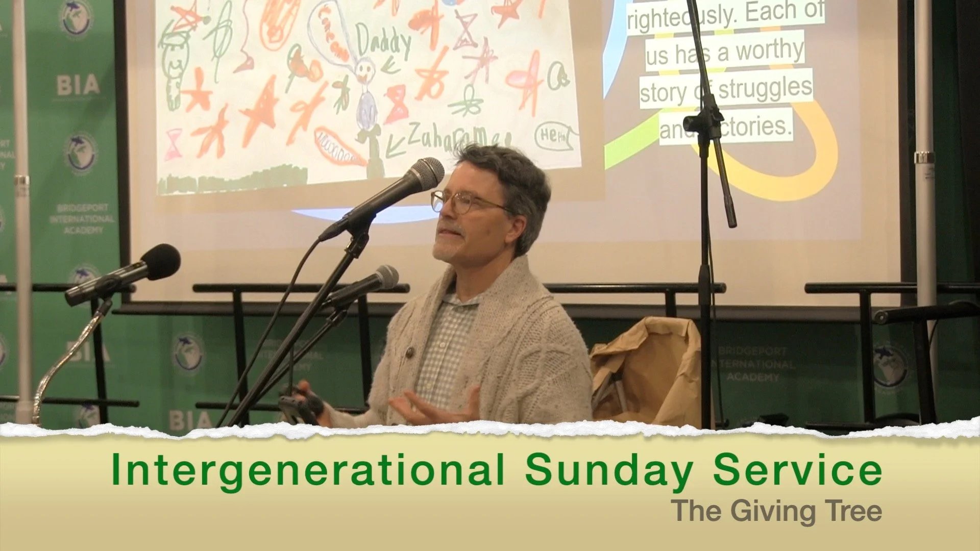 May 10, Intergenerational Service - The Giving Tree
