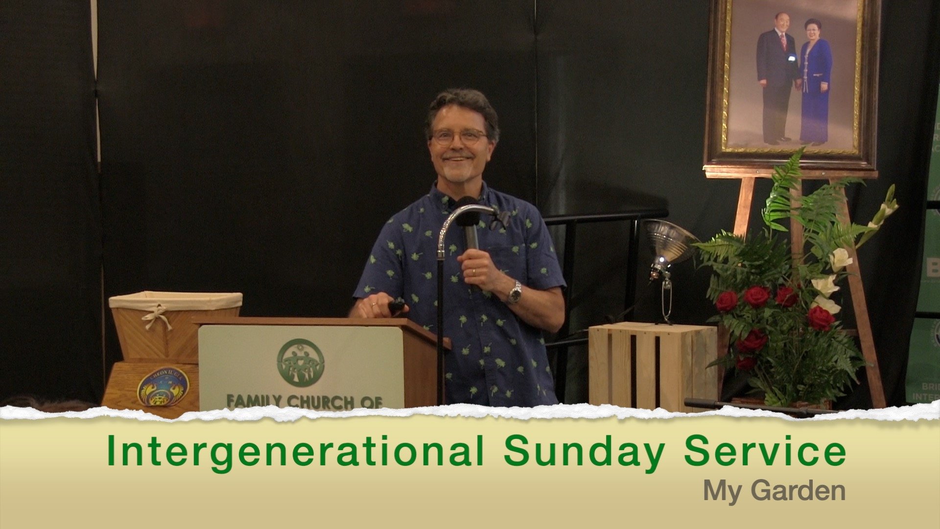 July 12 Intergenerational Service - Garden Story Time