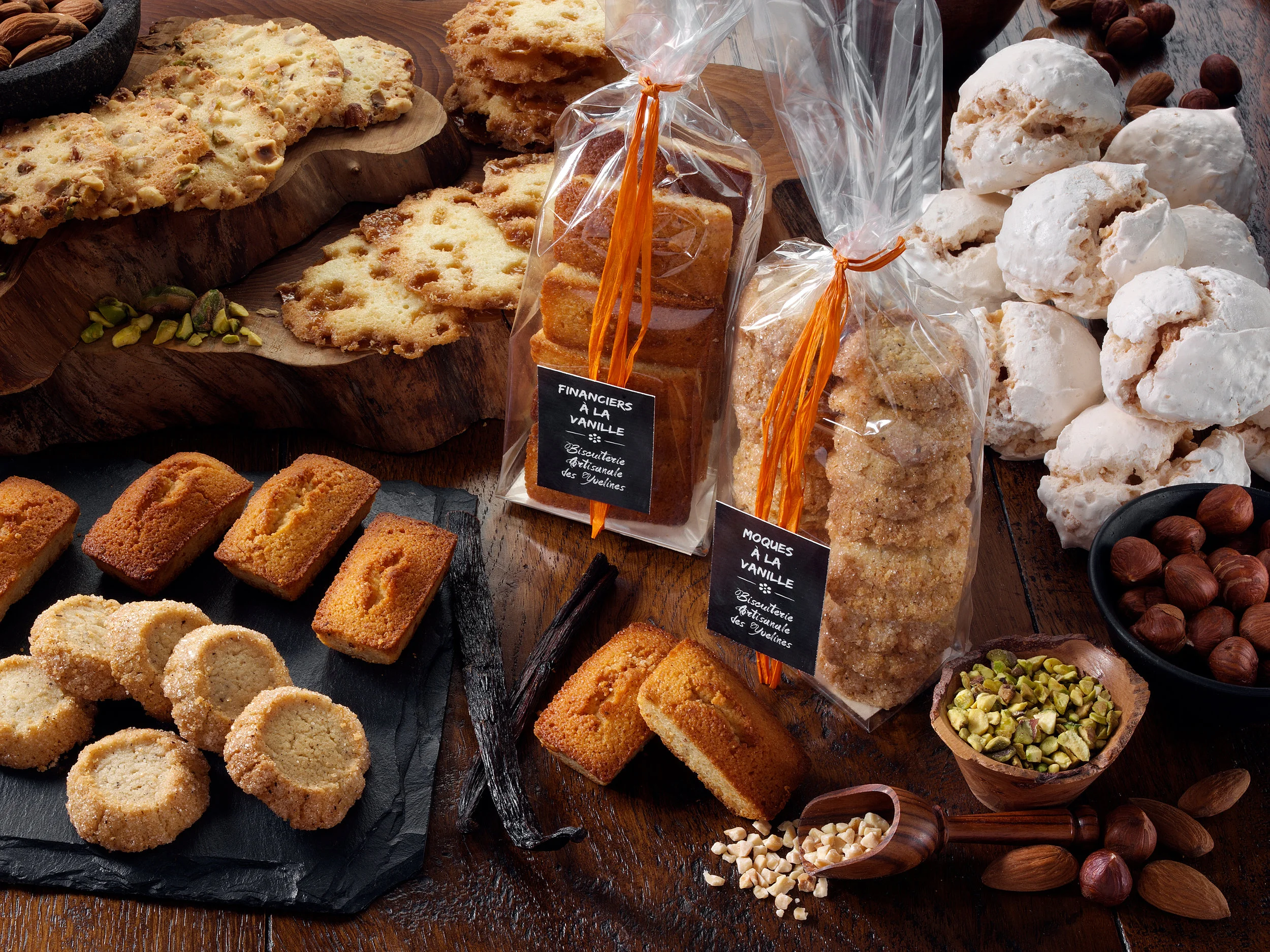 French assortment biscuits