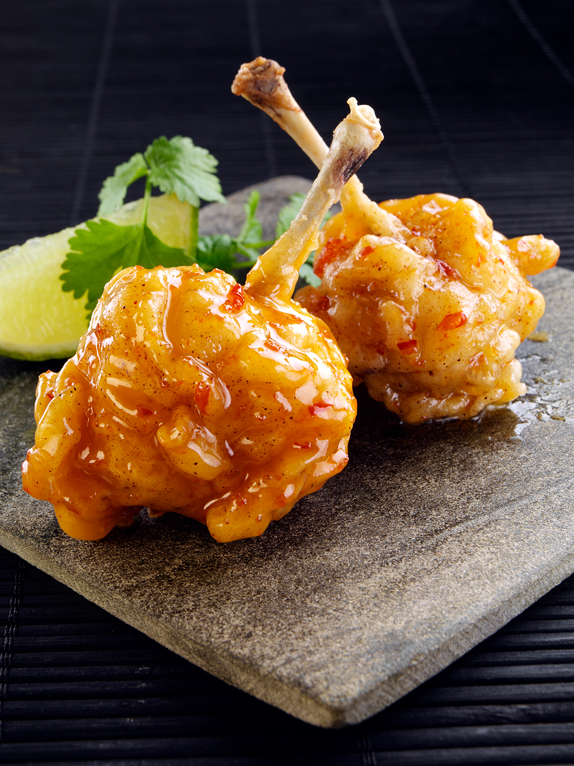 Angel wings canapes.