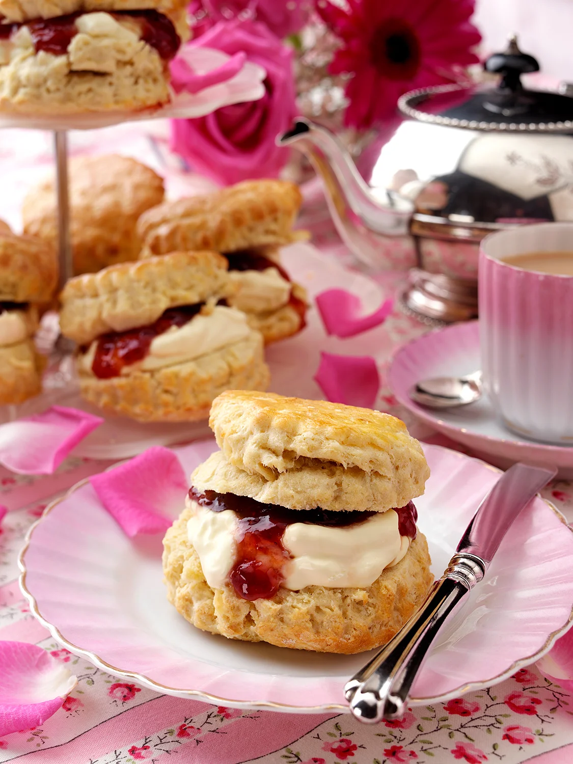 English cream tea