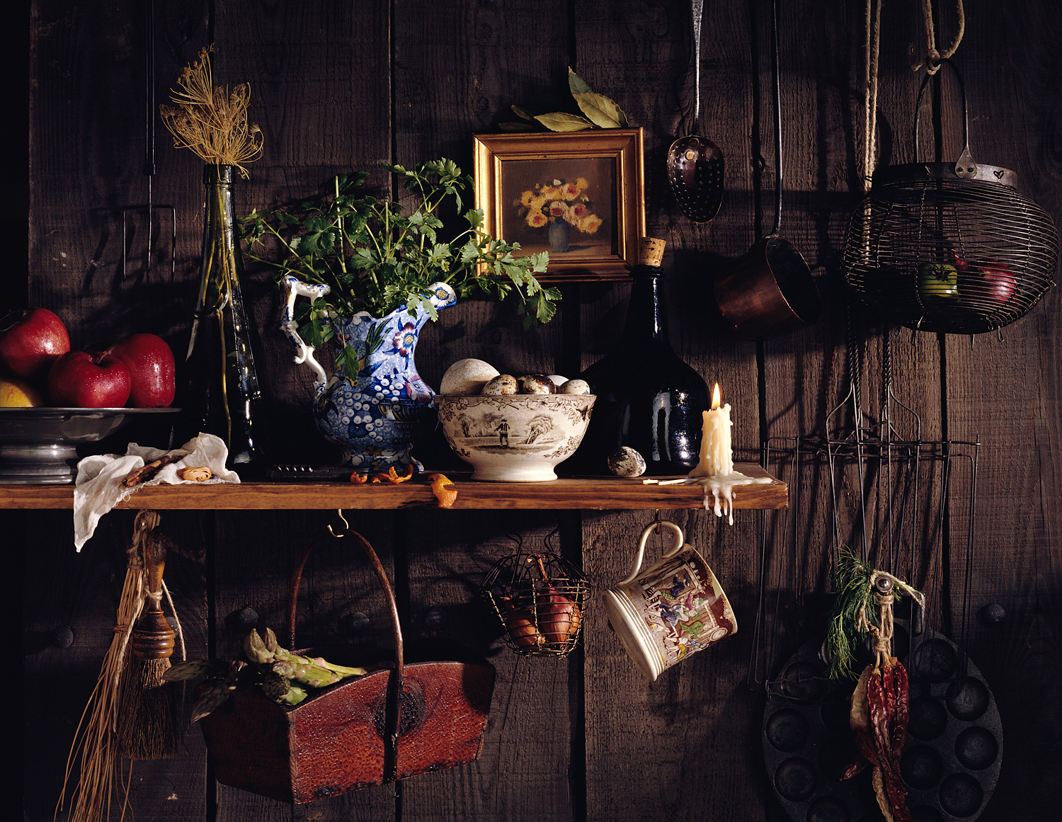 Rustic shelf