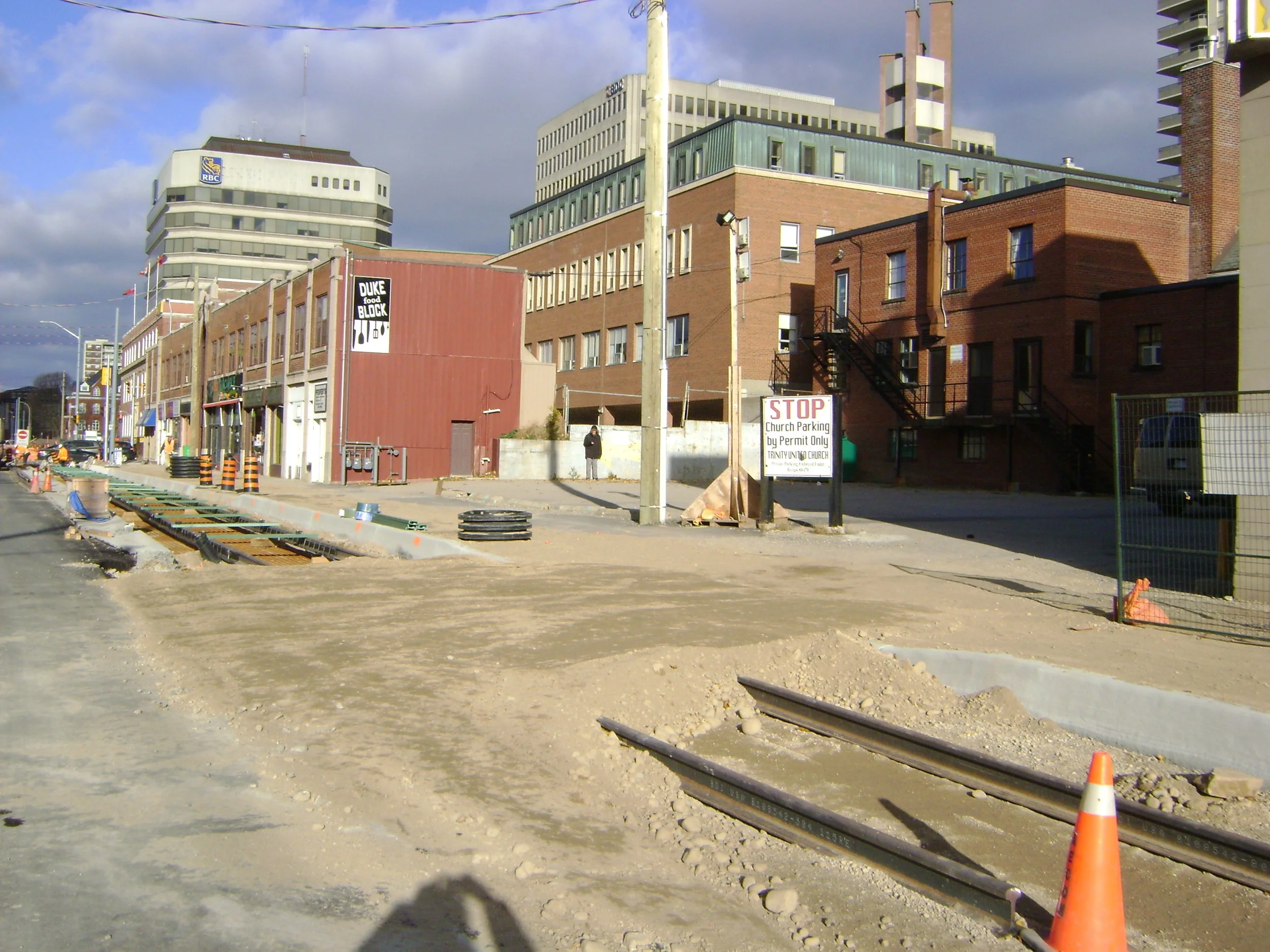 Parking lot open Nov 11, 2016