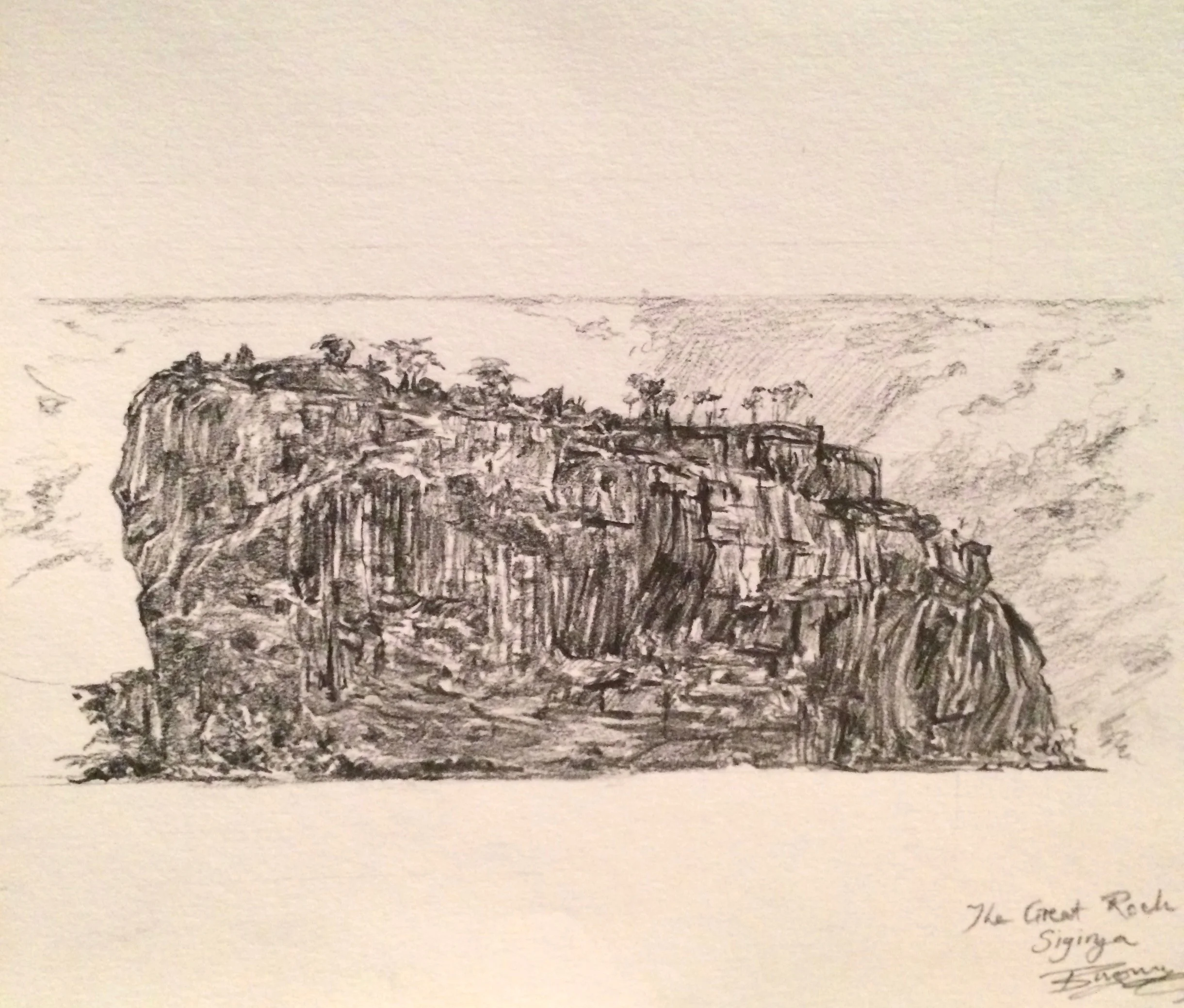 The Great Rock of Sigirya