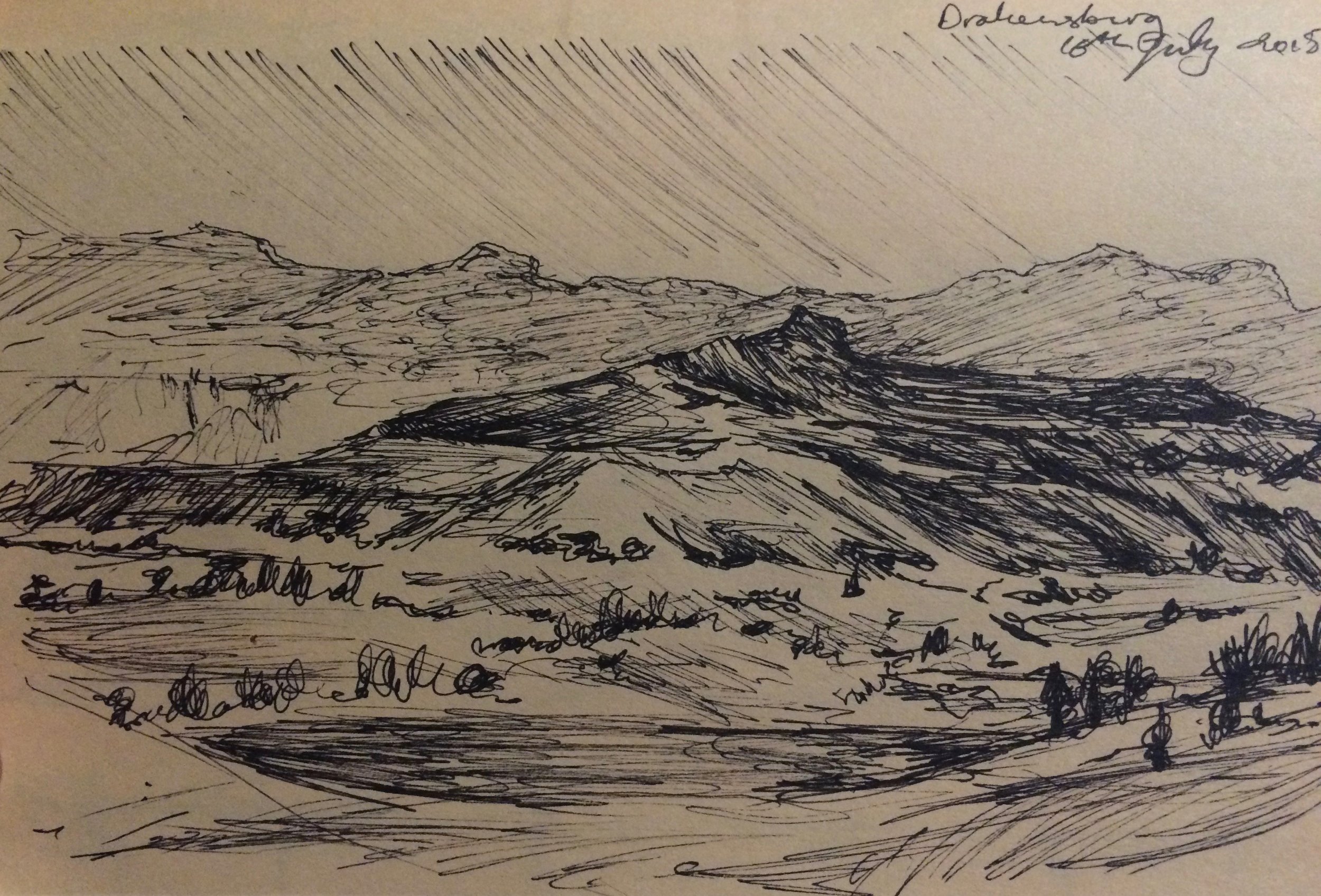 Drakensburg Sketchbook