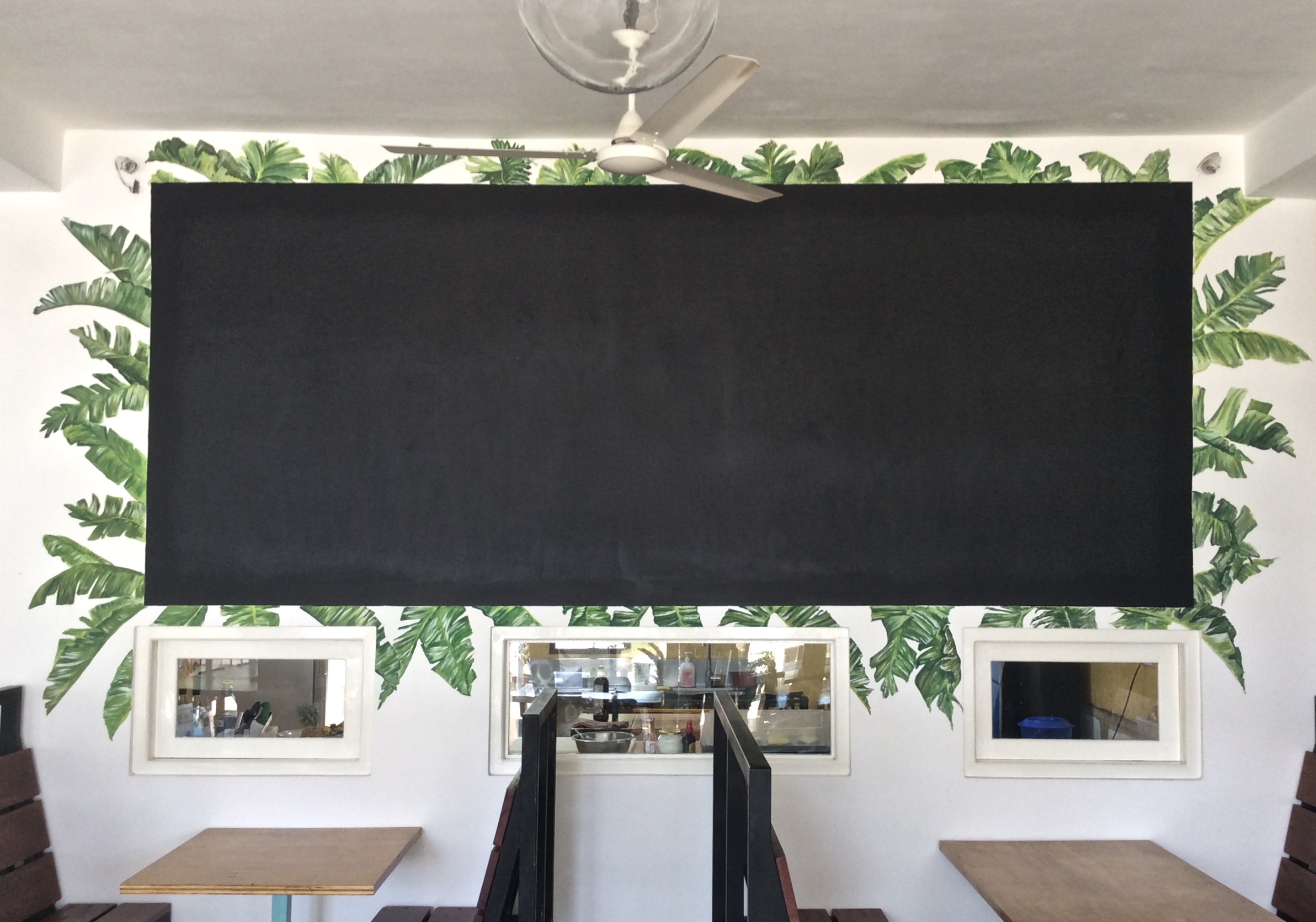 Black Menu Board Edging 