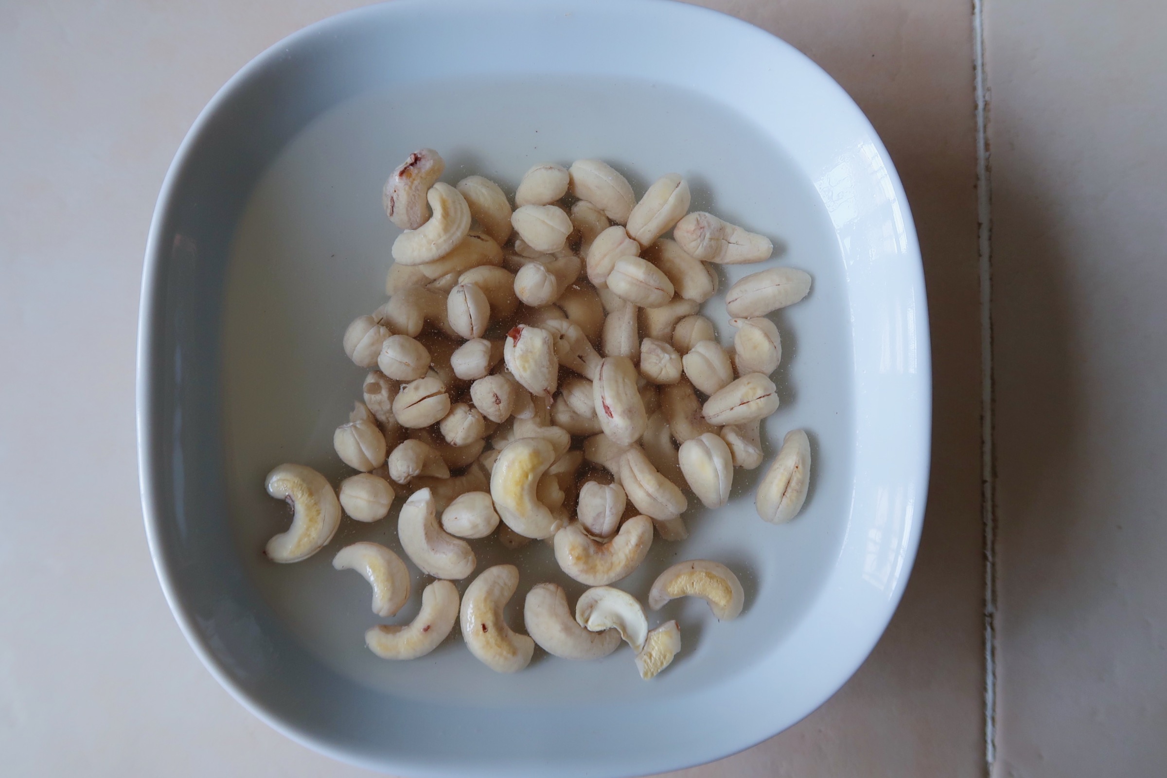 You don't have to soak the cashews, but it's preferable that you do if you have time