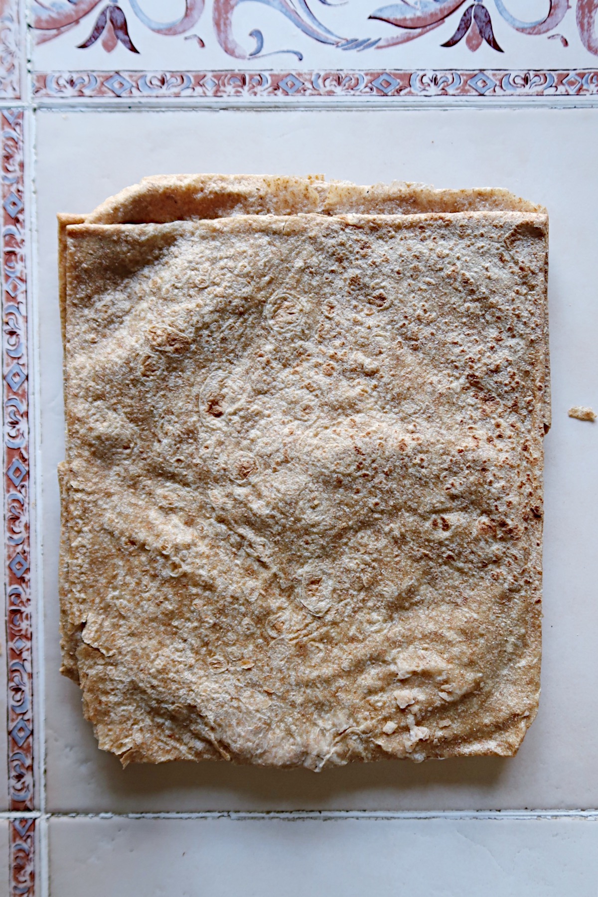  Saj arabic bread! Very thin. 