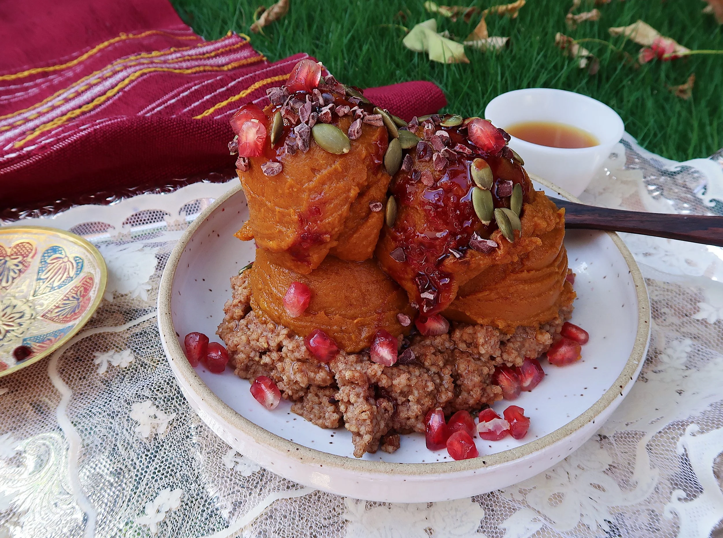 آيس كريم القرع الحلو