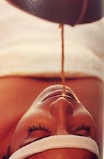 Ayurveda's rebalancing Shirodhara therapy