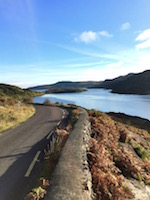 The winding road to Glencar