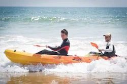 Kayaking at Paradis Plage Morocco