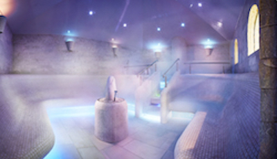 One of the many steam and water options at Stanglwirt