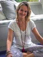 Feeling grounded wearing my Yogaclicks mala