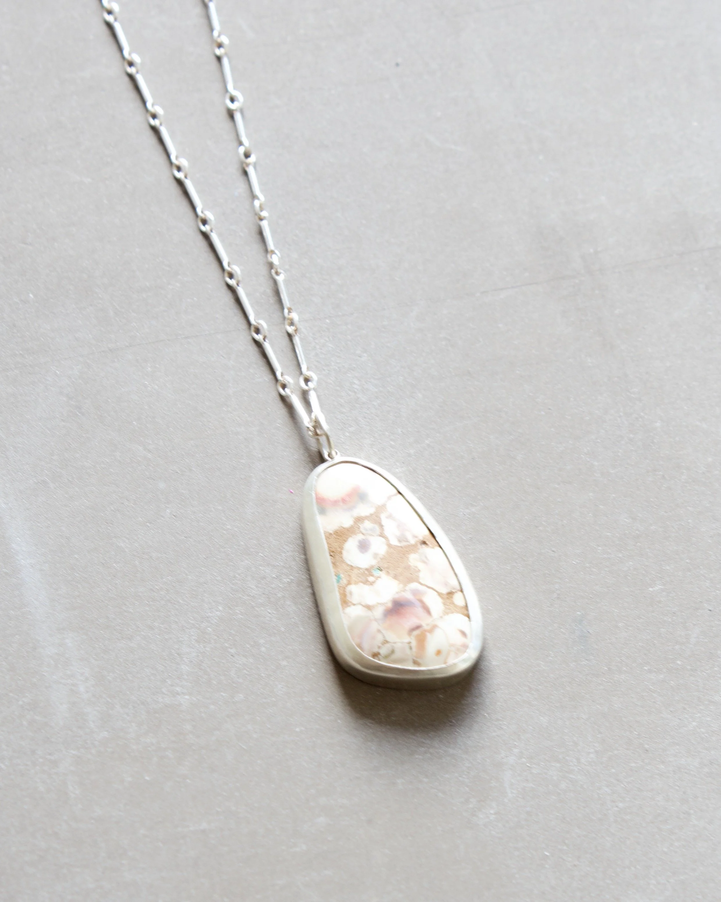 Conglomerate Turquoise Pendant - 1.jpeg