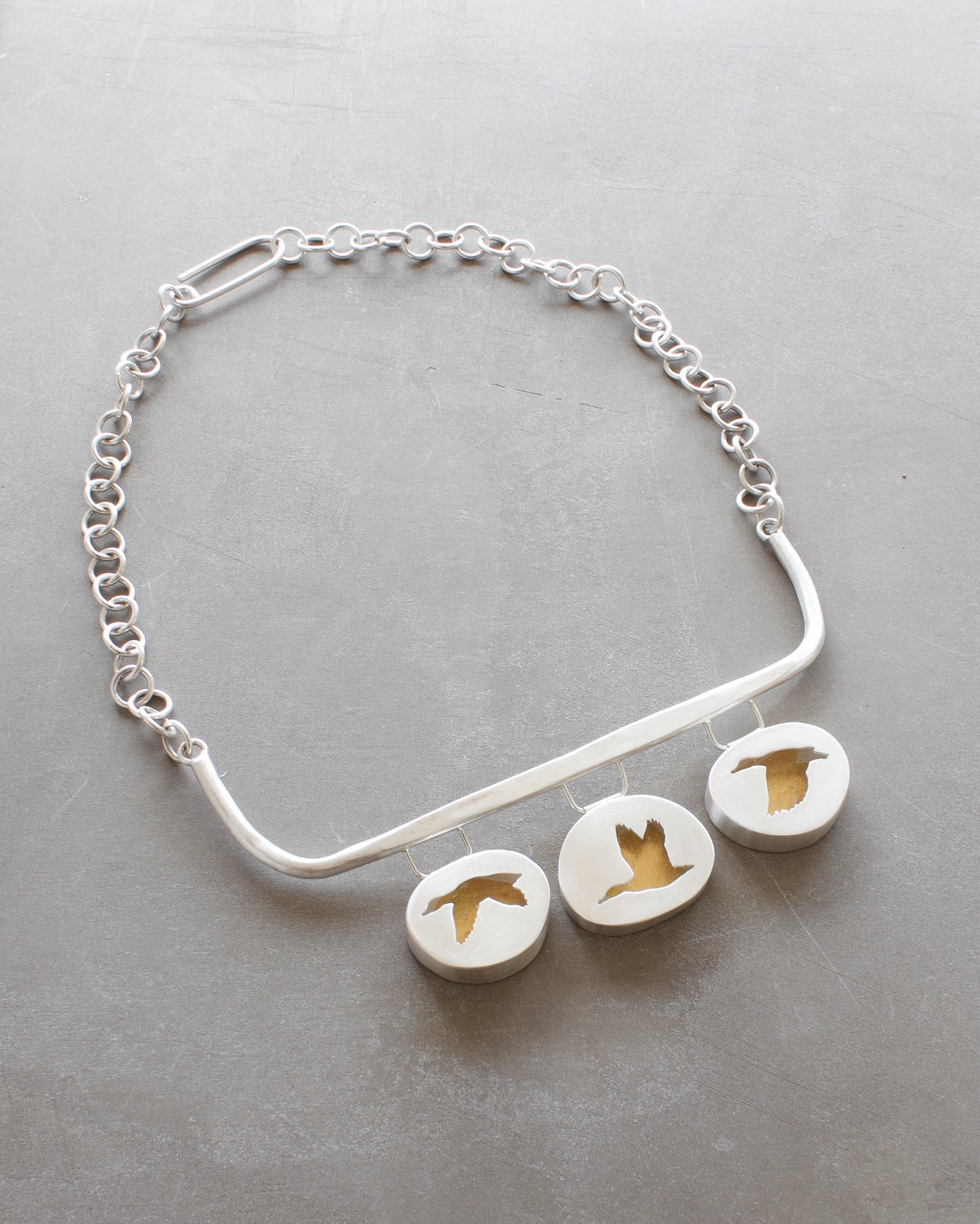 Ducks Flying Neckpiece - 1.jpeg
