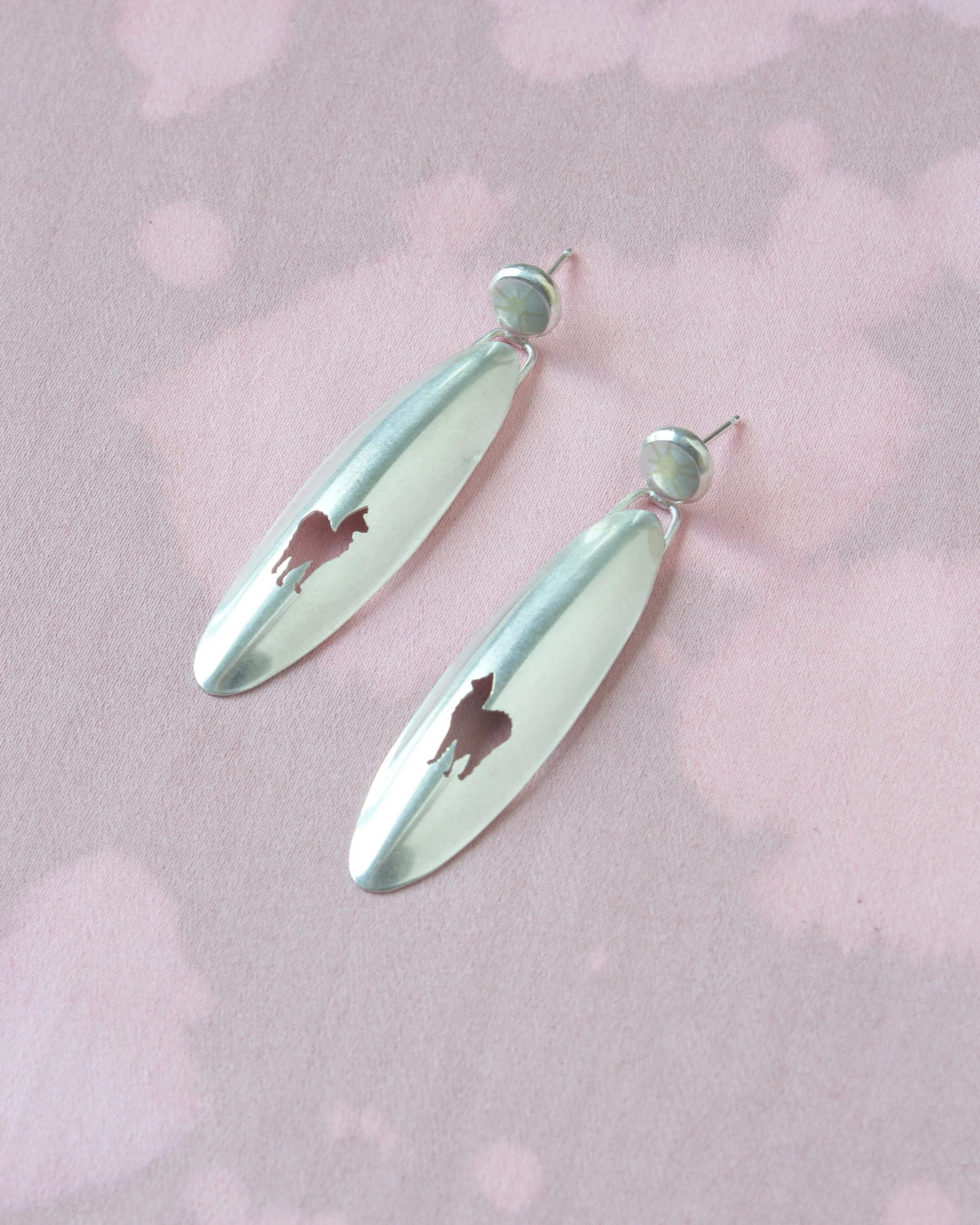Narrow Alpaca Inlay Earrings - 1.jpeg