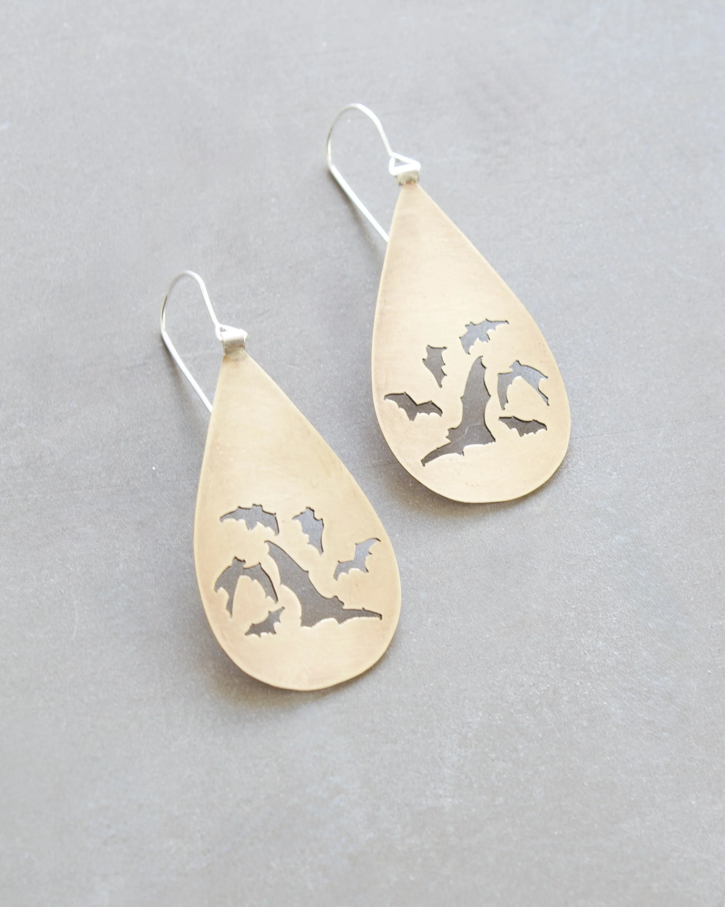 Spooky Season Earring - Bat - 1.jpeg