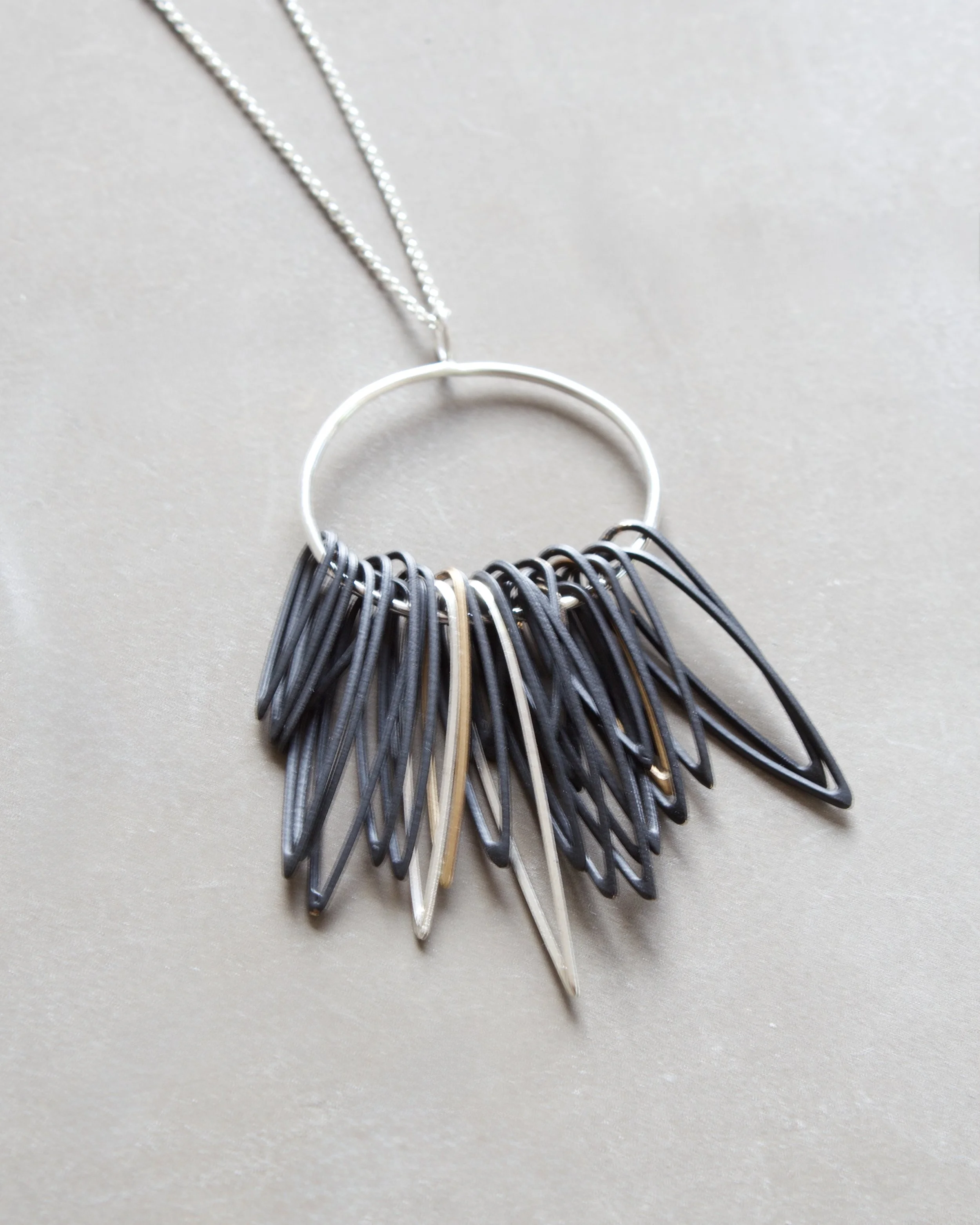 Black Fringe Pendant - 1.jpeg