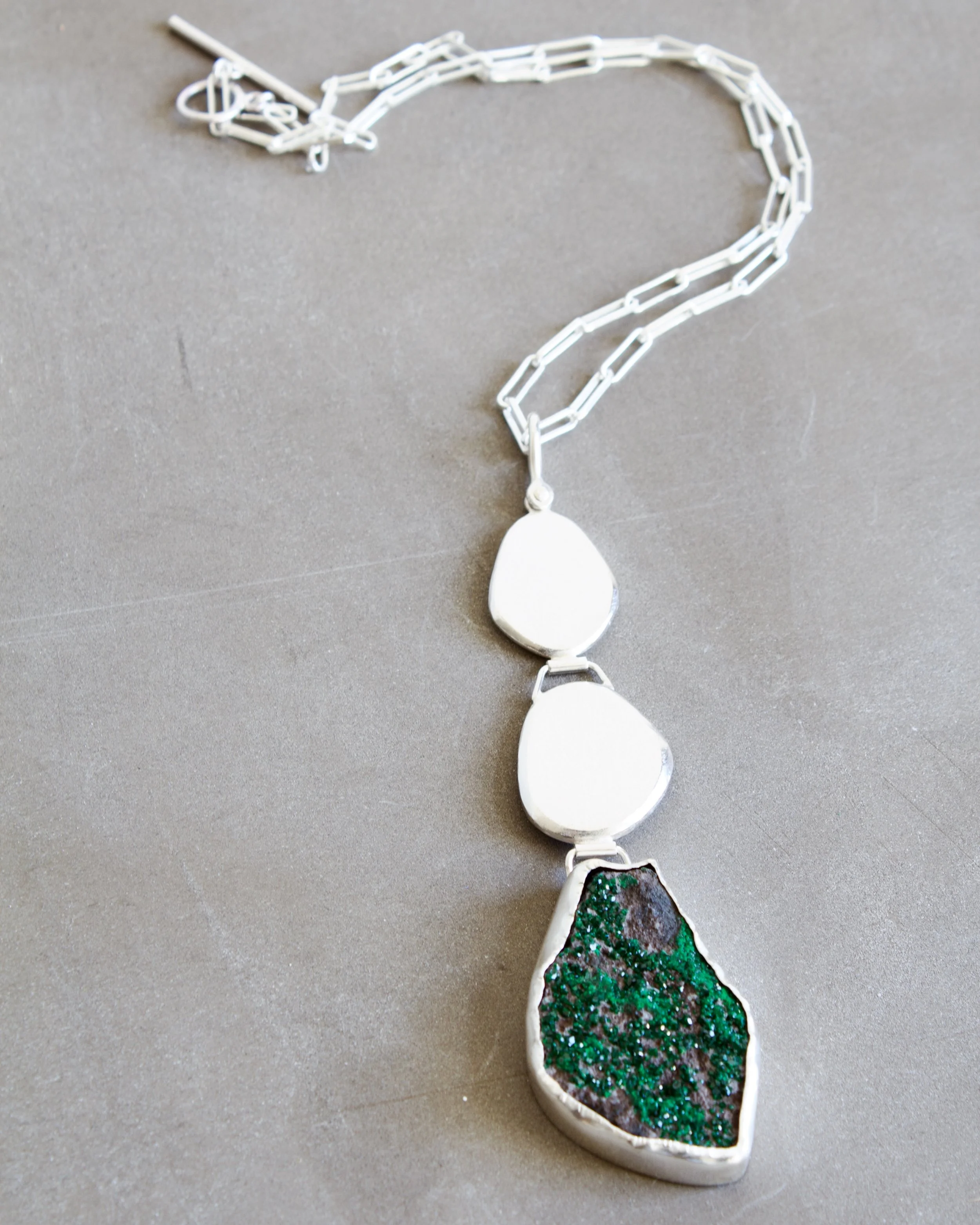 UvaroviteDruzyCoinNecklace - 1 (2).jpeg