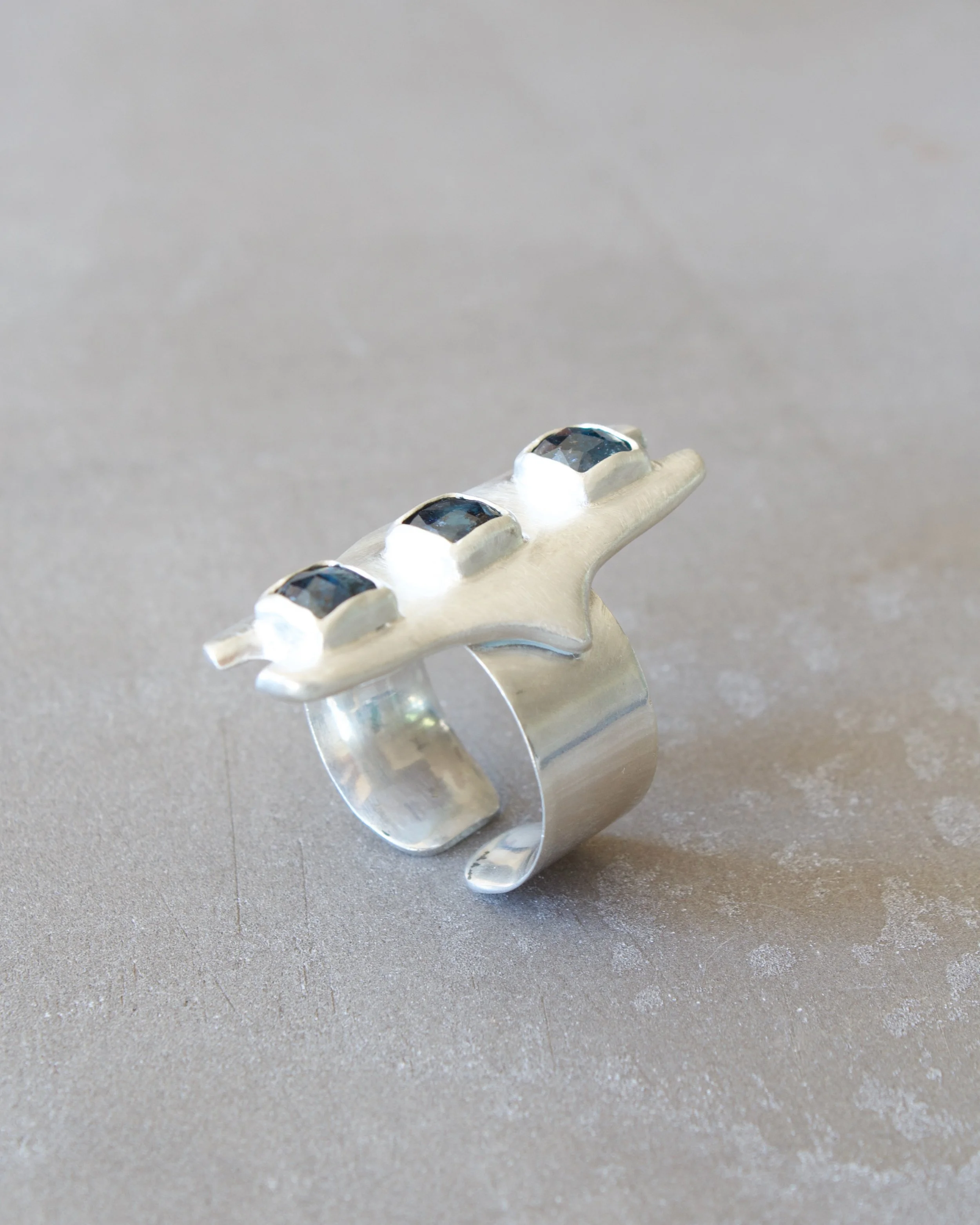 Kyanite Shield Earring - 1.jpeg