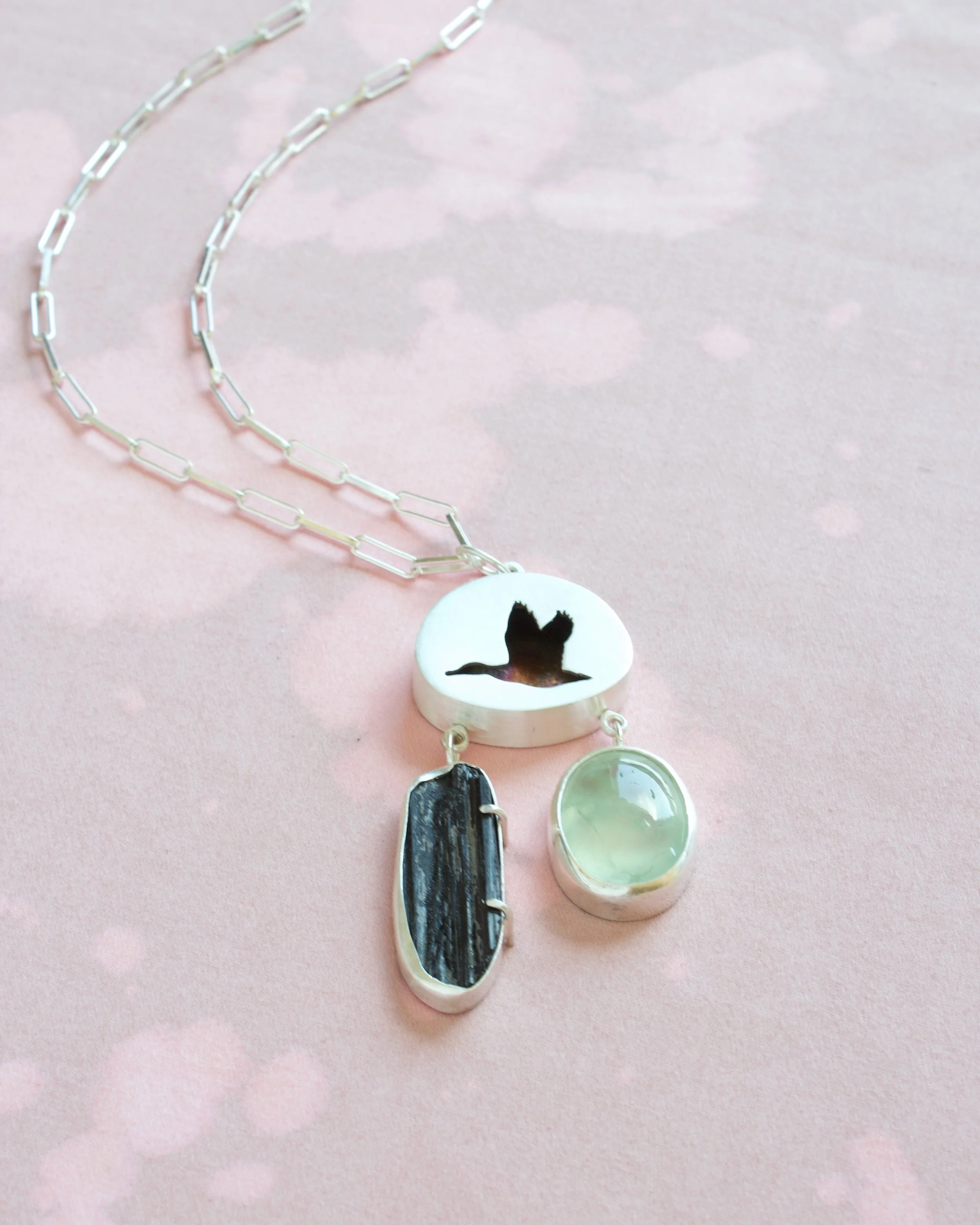 Duck, Prehnite, Tourmaline - 1 (1).jpeg