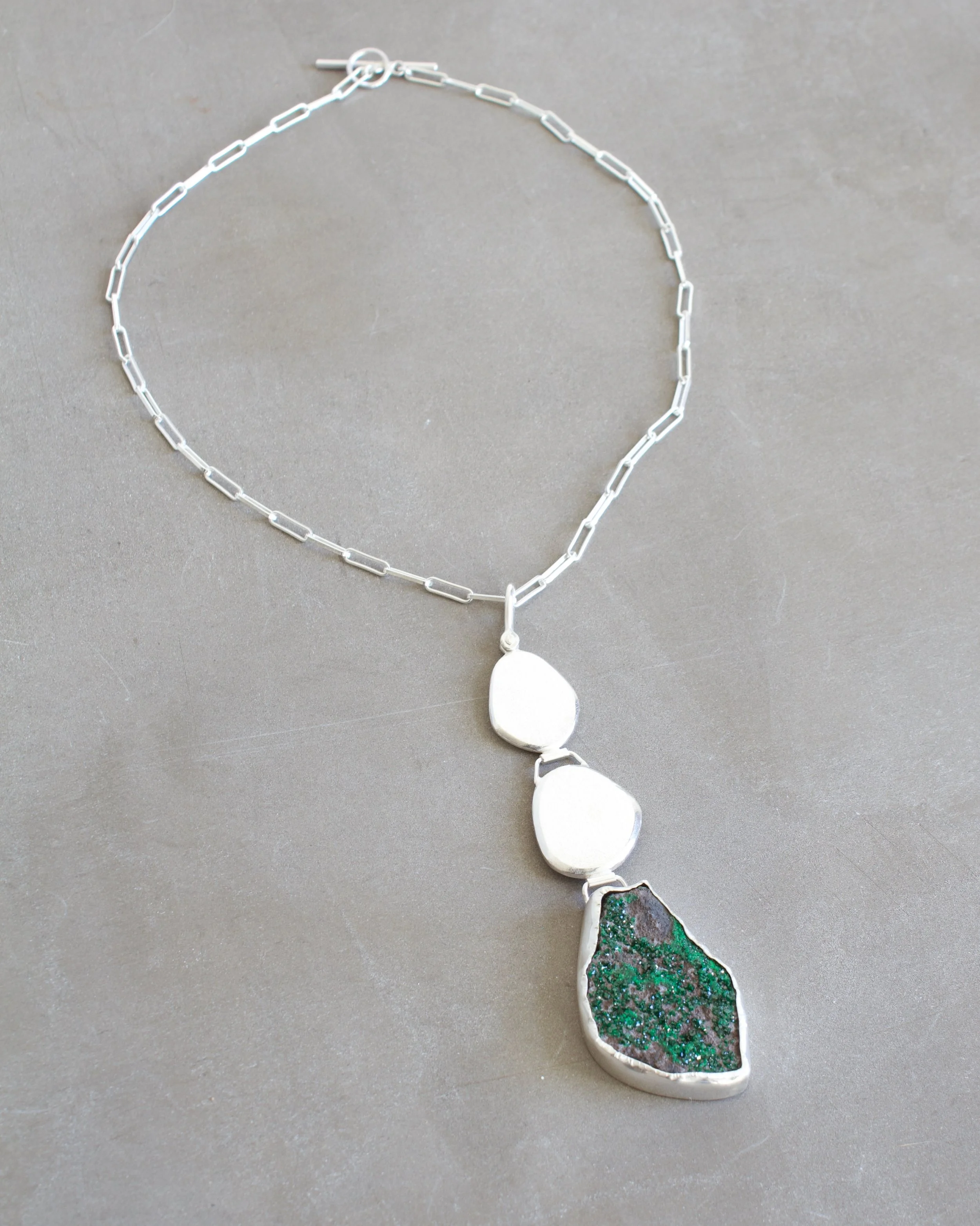 UvaroviteDruzyCoinNecklace - 1.jpeg