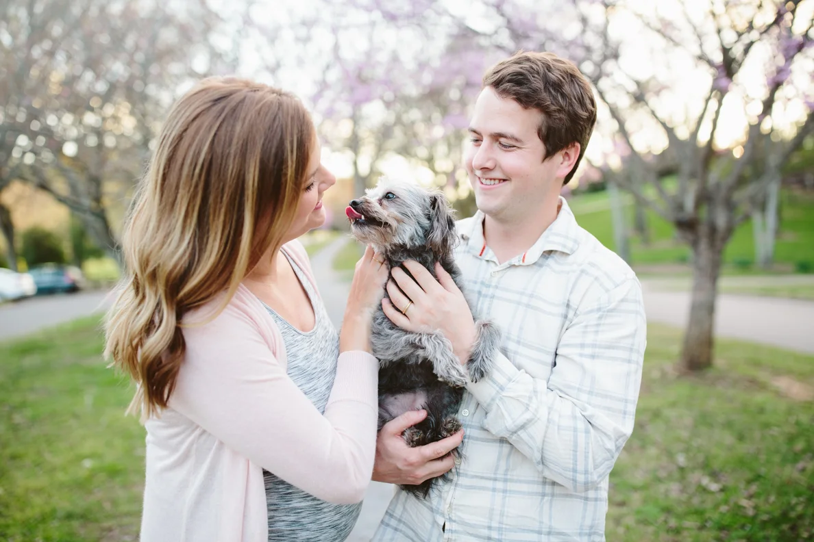 poses, outdoor, intimate, ideas, outfits, country, fall, unique, passion, fun, young, married, engaged, creative, romantic, natural, light and airy, natural light, photoshoot, couple, inspiration, sunset, love, vibrant, colorful, maternity, Knoxville Tennessee, spring, Sequoyah hills, cherry blossom, with dog