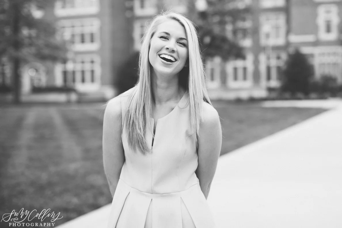 female, senior, portraits, graduate, university of Tennessee, Knoxville, poses, cherry blossoms, outfits, ideas, college, inspiration, natural light, light and airy, vibrant, colorful, bright, outdoors, head shots, sunset, volunteers, black and white