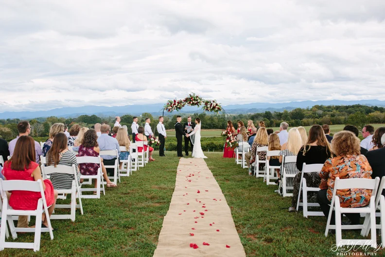 Fall Vineyard Wedding