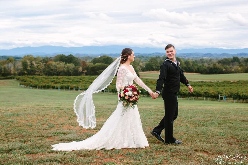 Fall Vineyard Wedding