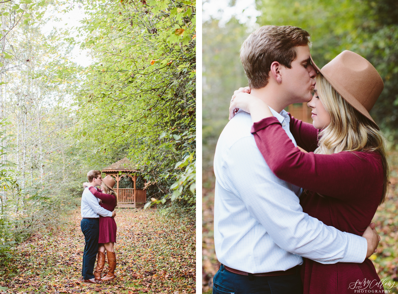 Fall Forest Engagement Smoky Mountains