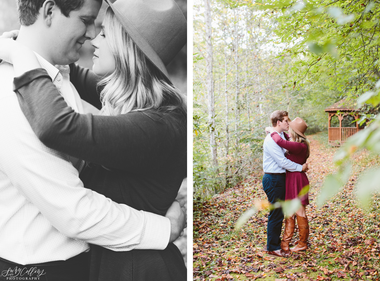 Fall Forest Engagement Smoky Mountains