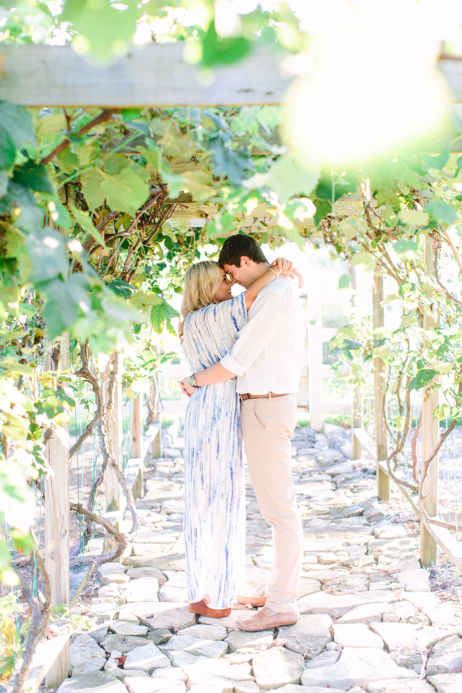 Vineyard Engagement Photos // Knoxville Engagement Session