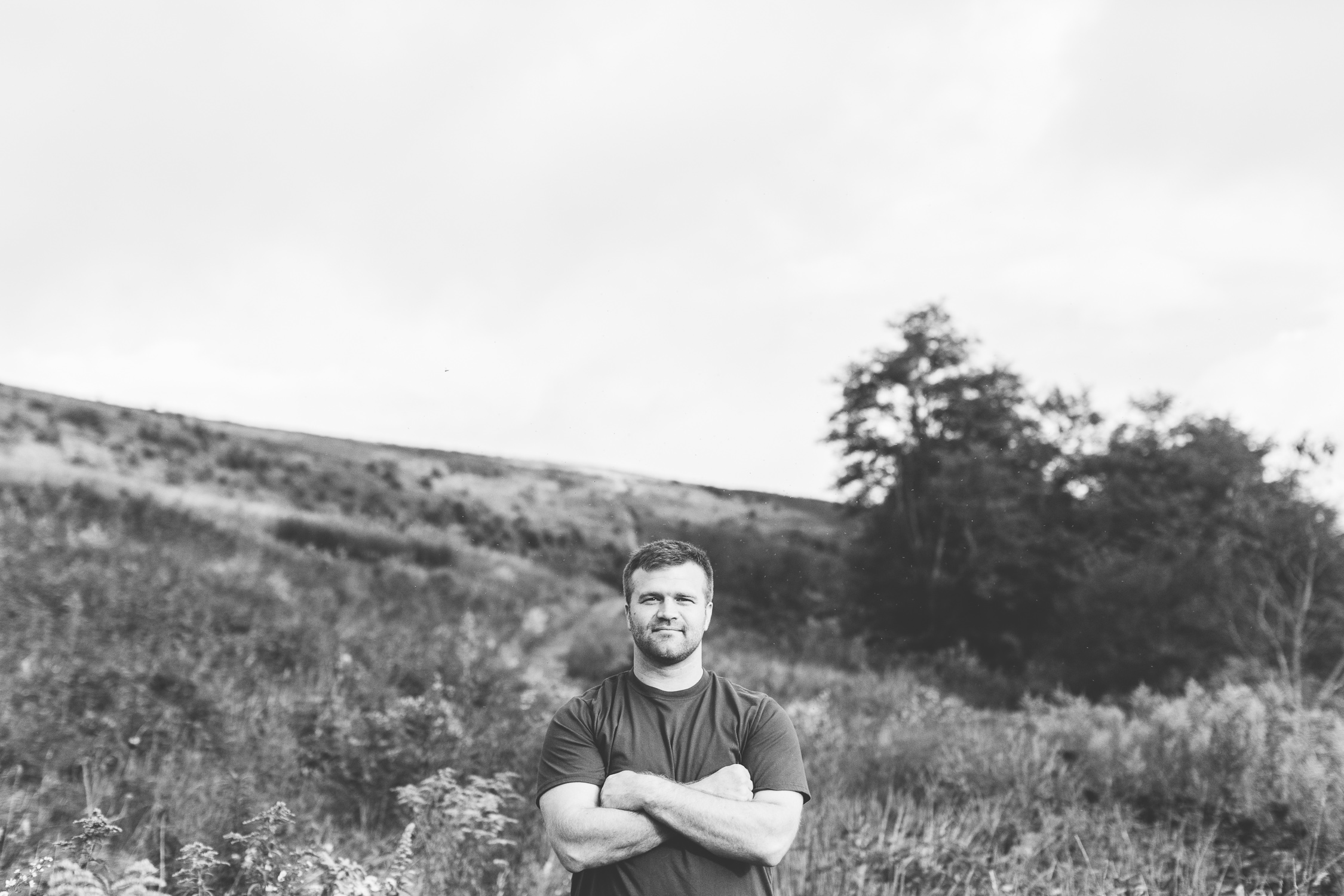 Max Patch Engagement Photos // Mountain Top Sunset // Knoxville Portrait Photographer // Suzy Collins Photography