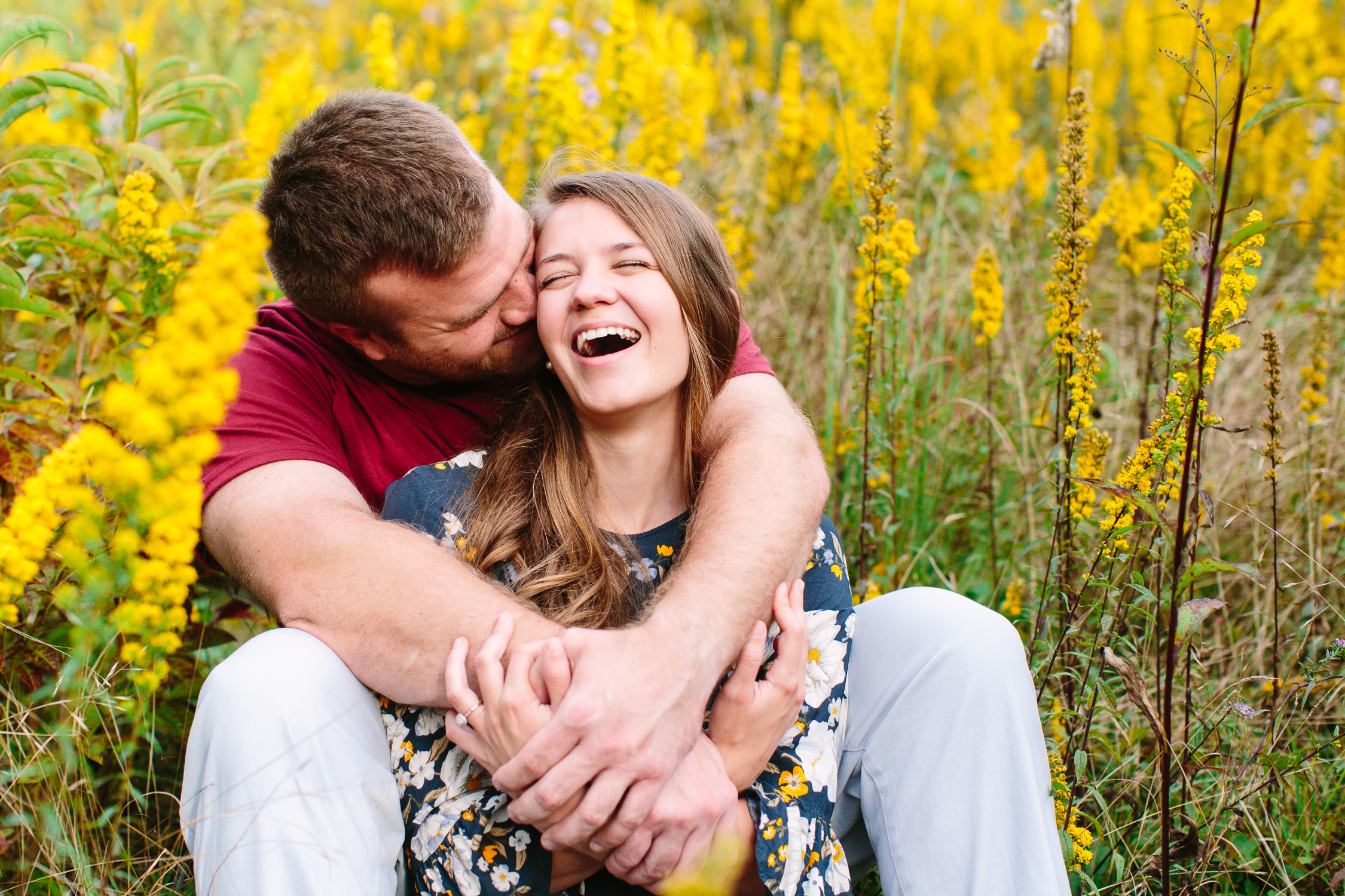 Max Patch Engagement Photos // Mountain Top Sunset // Knoxville Portrait Photographer // Suzy Collins Photography
