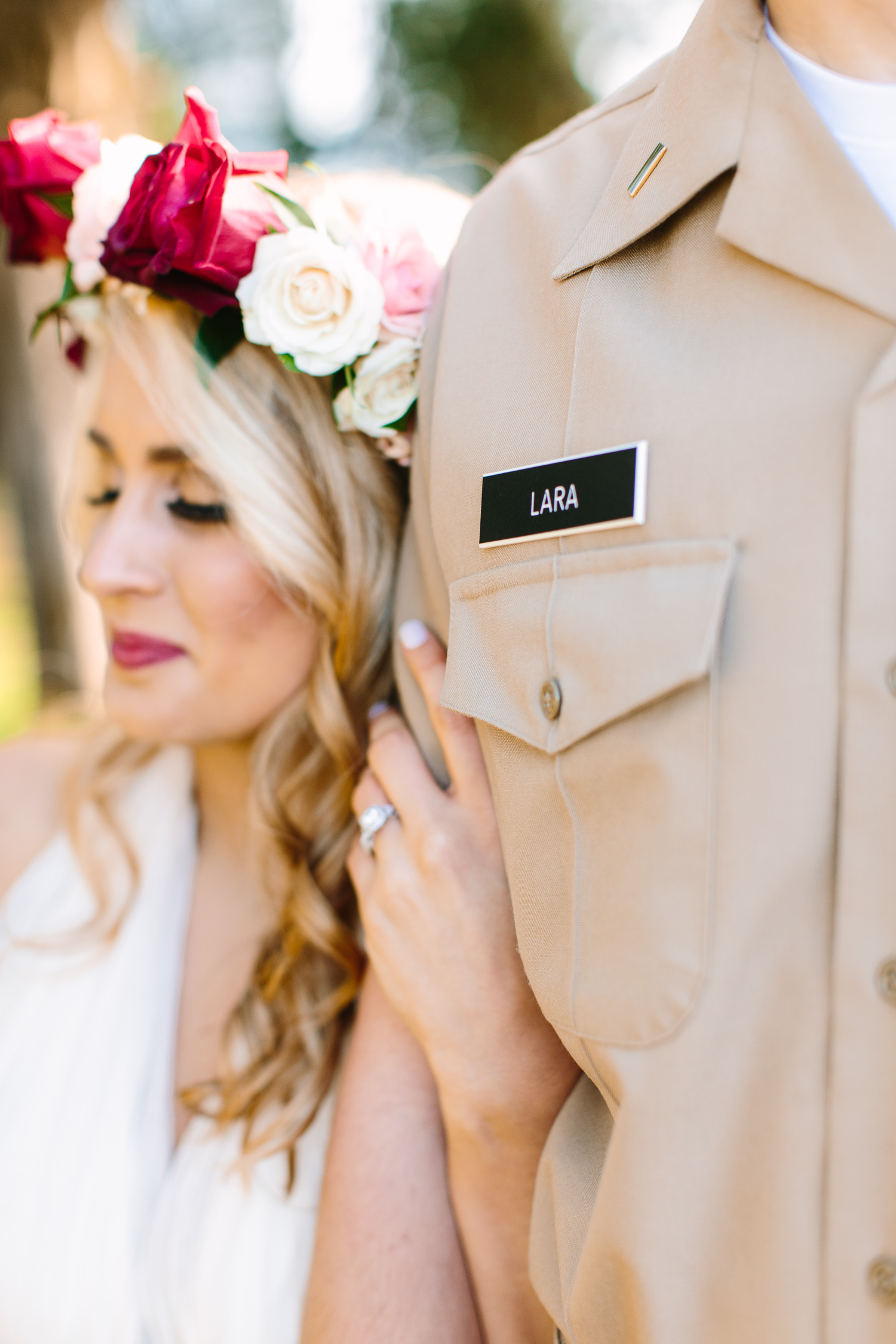 Military Photoshoot in Uniform // Navy Wife // Military Couple Engagement Photos // Suzy Collins Photography // Knoxville Photographer
