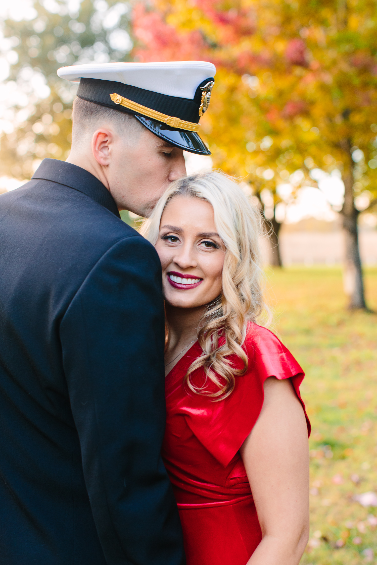 Military Photoshoot in Uniform // Navy Wife // Military Couple Engagement Photos // Suzy Collins Photography // Knoxville Photographer