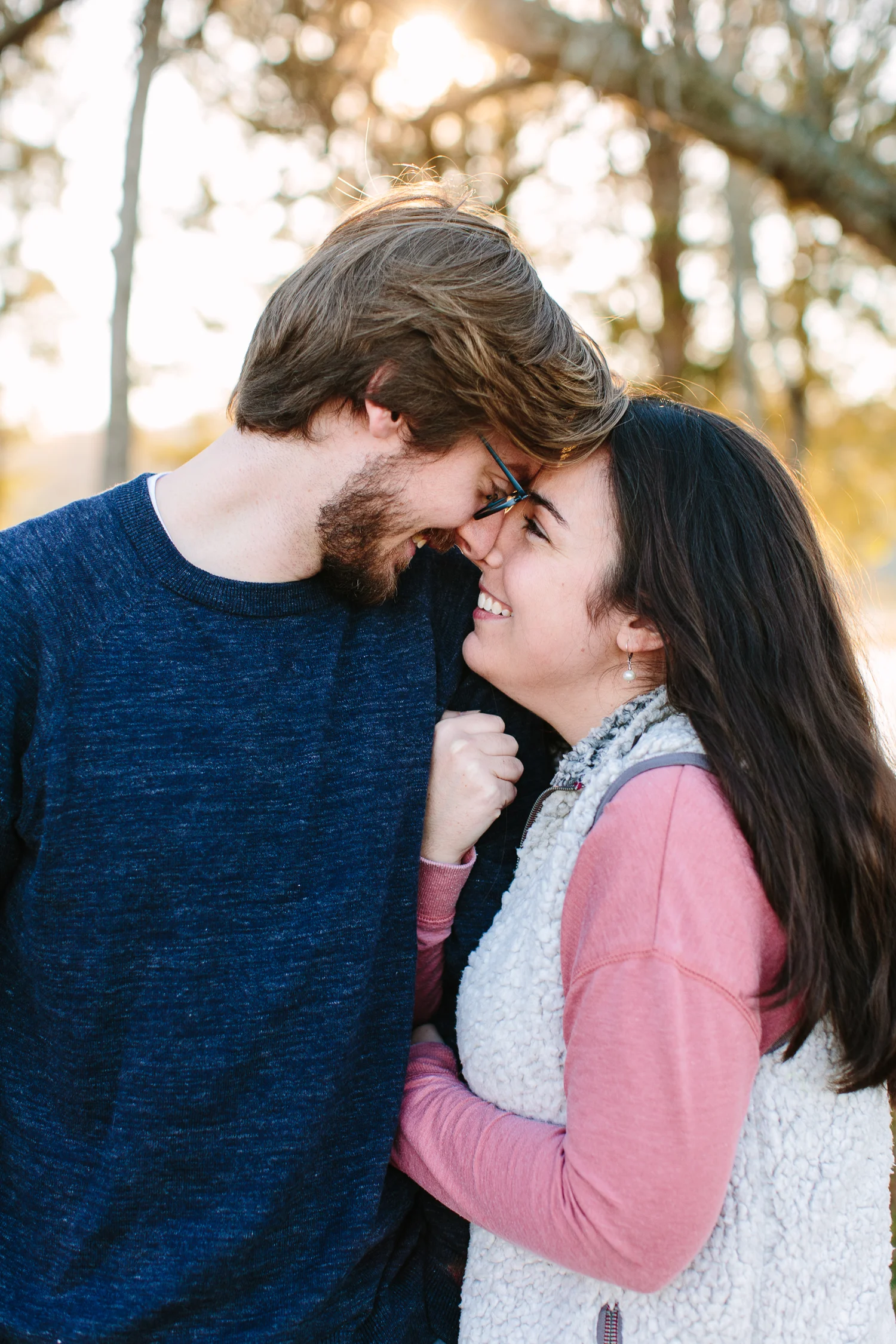 Knoxville Winter Engagement Session on the River // Suzy Collins Photography