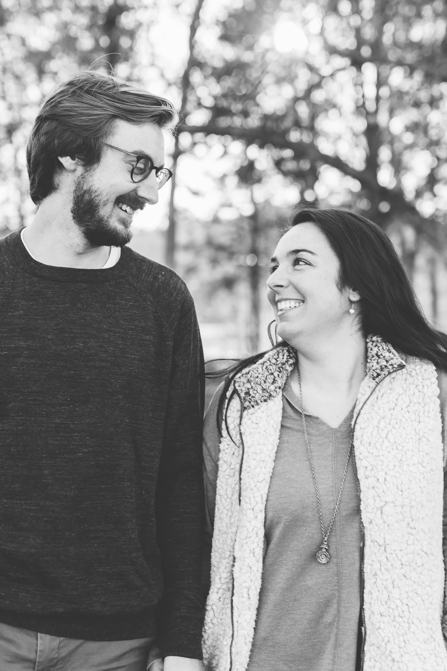Knoxville Winter Engagement Session on the River // Suzy Collins Photography