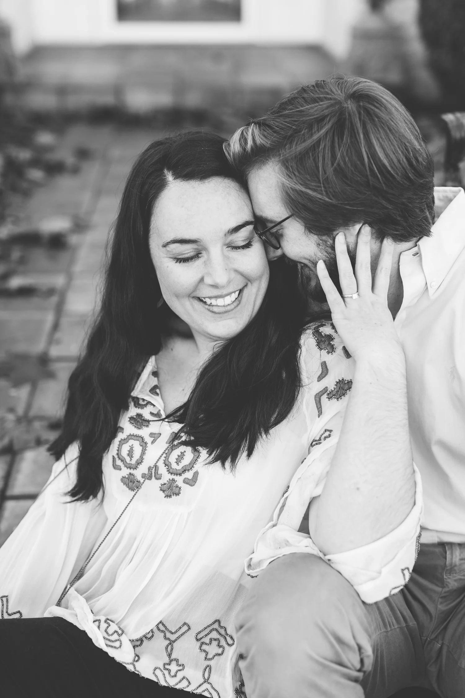Knoxville Winter Engagement Session on the River // Suzy Collins Photography