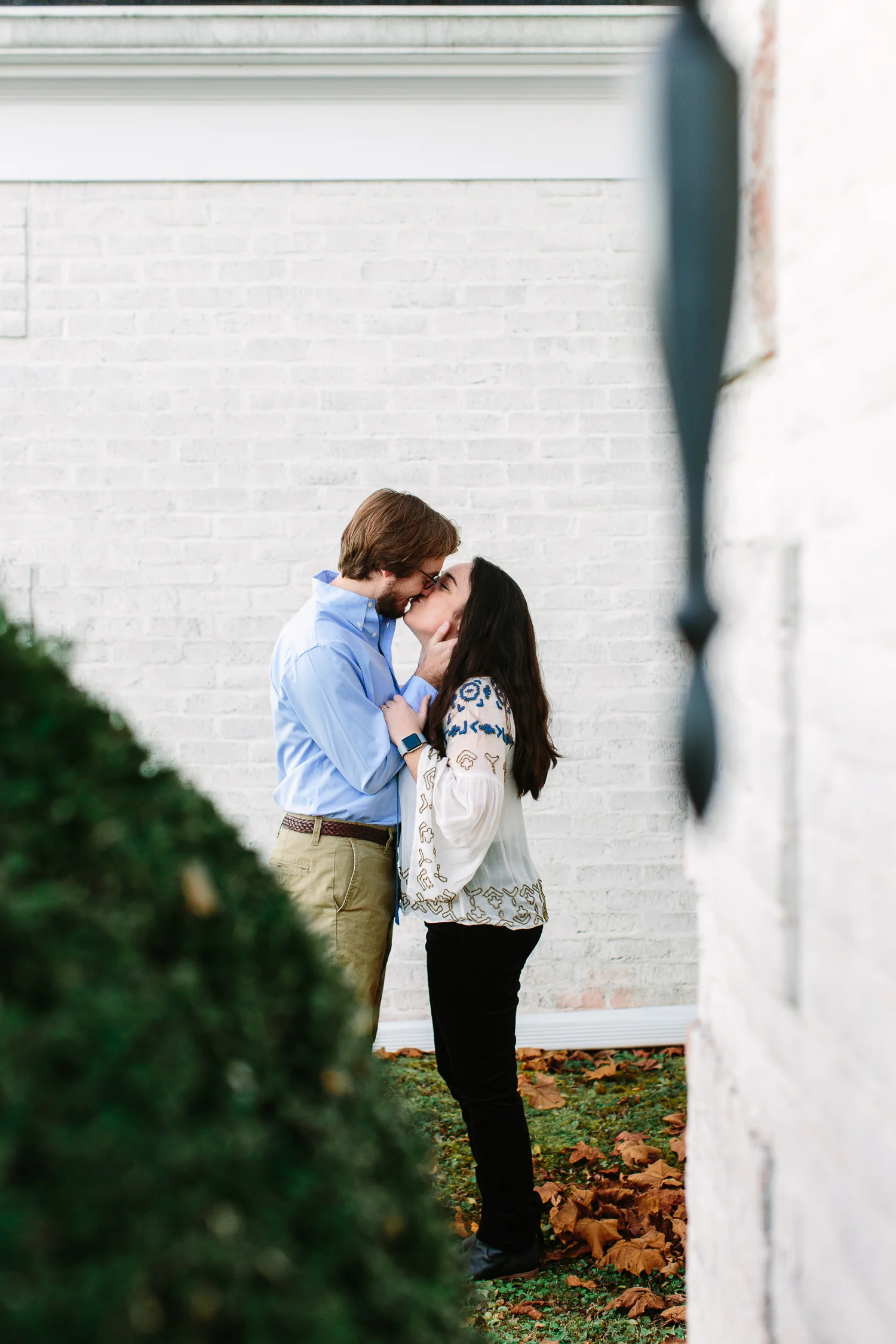 Knoxville Winter Engagement Session on the River // Suzy Collins Photography
