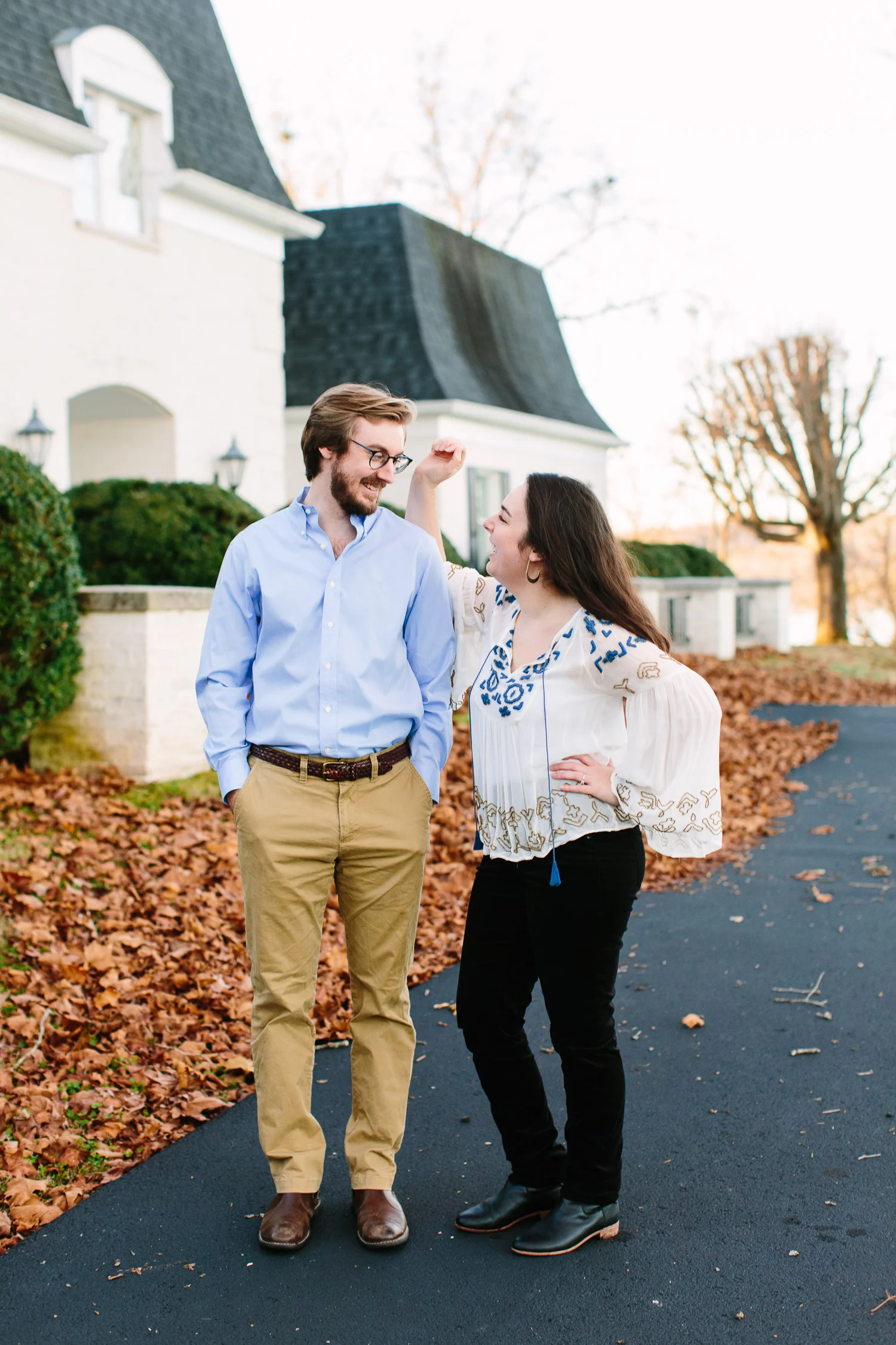 Knoxville Winter Engagement Session on the River // Suzy Collins Photography