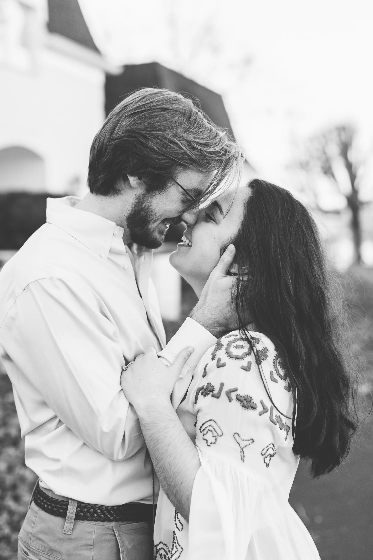 Knoxville Winter Engagement Session on the River // Suzy Collins Photography