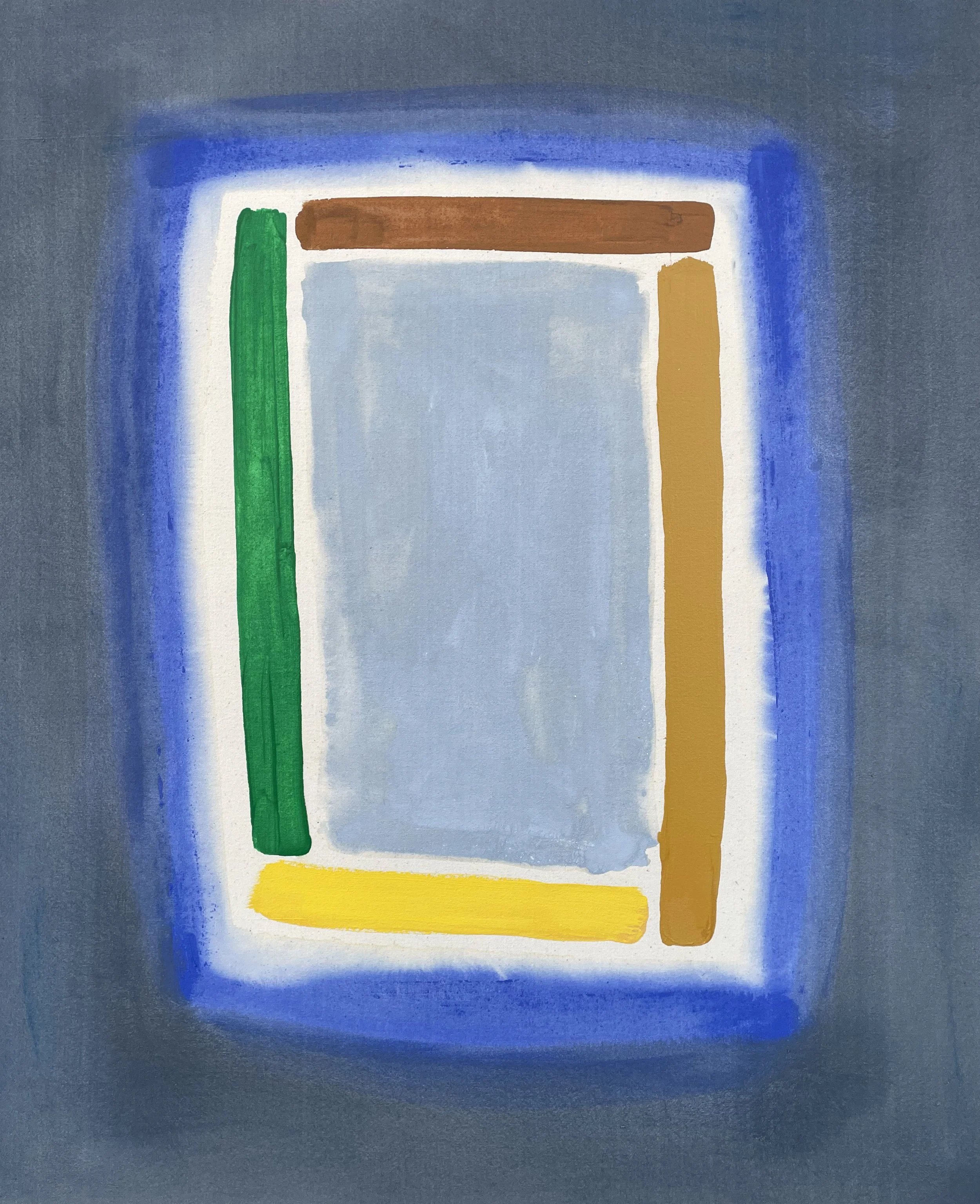 William Perehudoff, AC-88-007,  1988, 53 x 43 in., acrylic on canvas 